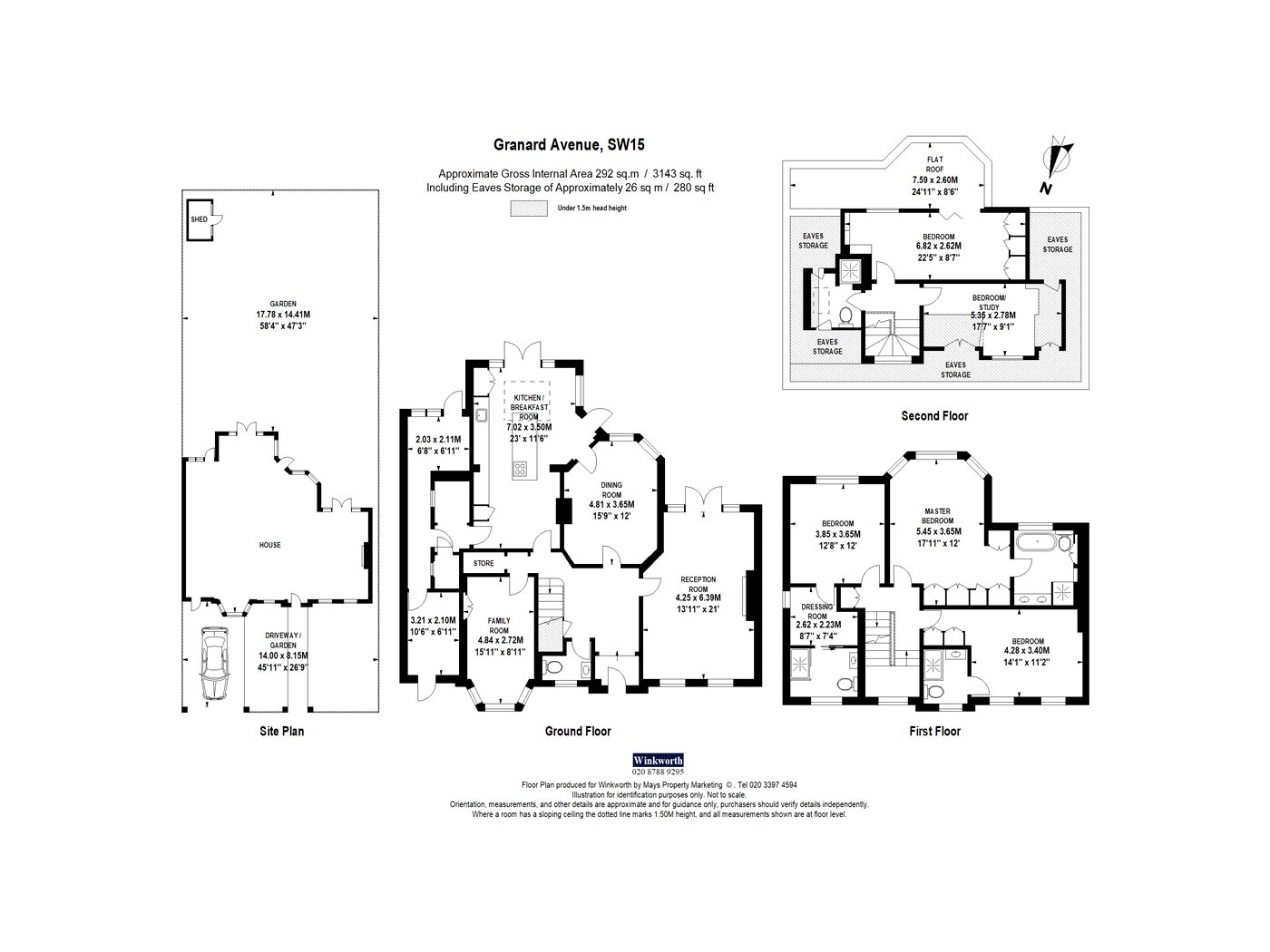 1, Granard Avenue, London floorplan
