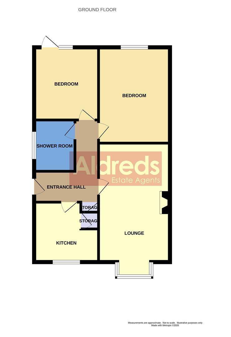 17, Smiths Walk, Lowestoft floorplan