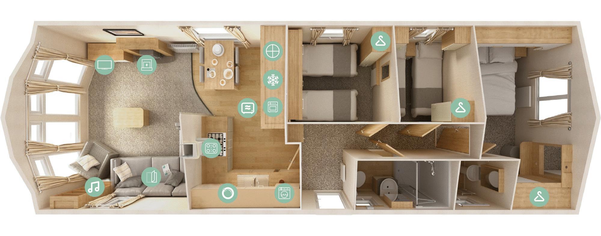 79, Moor View, Camelford floorplan