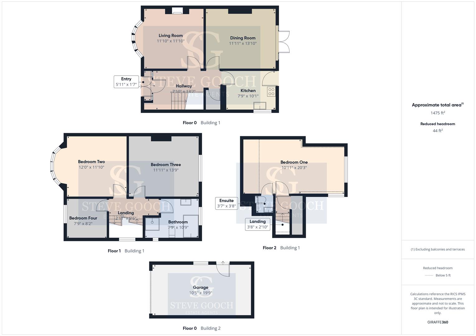 72, Belle Vue Road, Cinderford floorplan