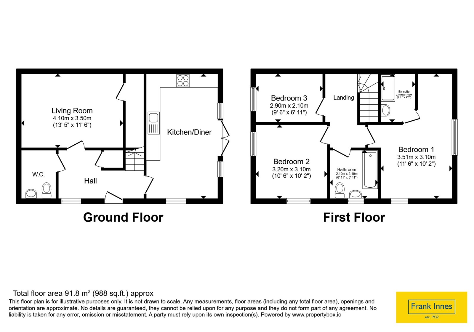 Meadow Crescent, Nottingham floorplan