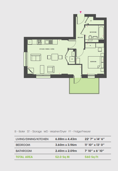 26, Fleming Way, Isleworth floorplan