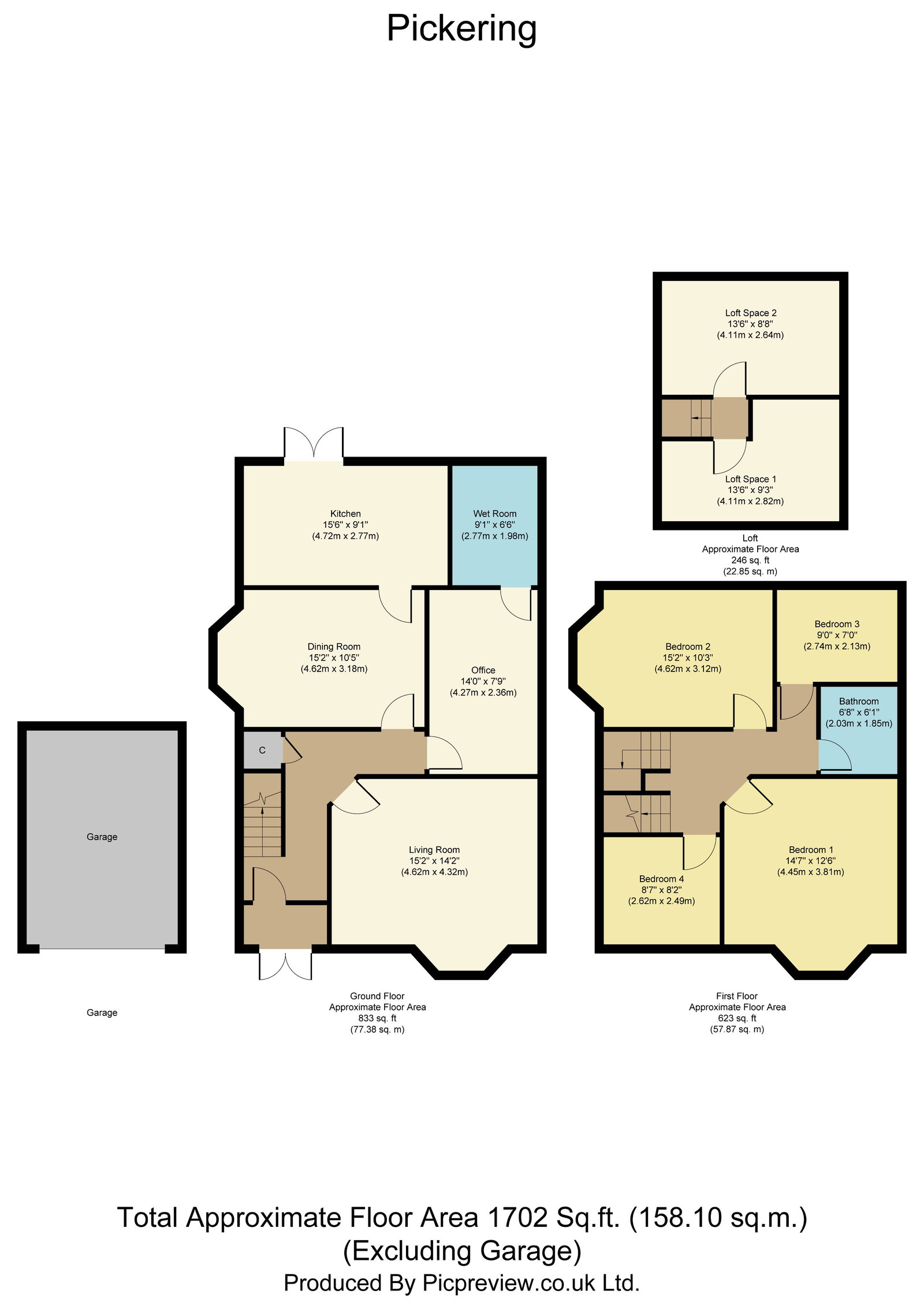 161, Pickering Road, Hull floorplan