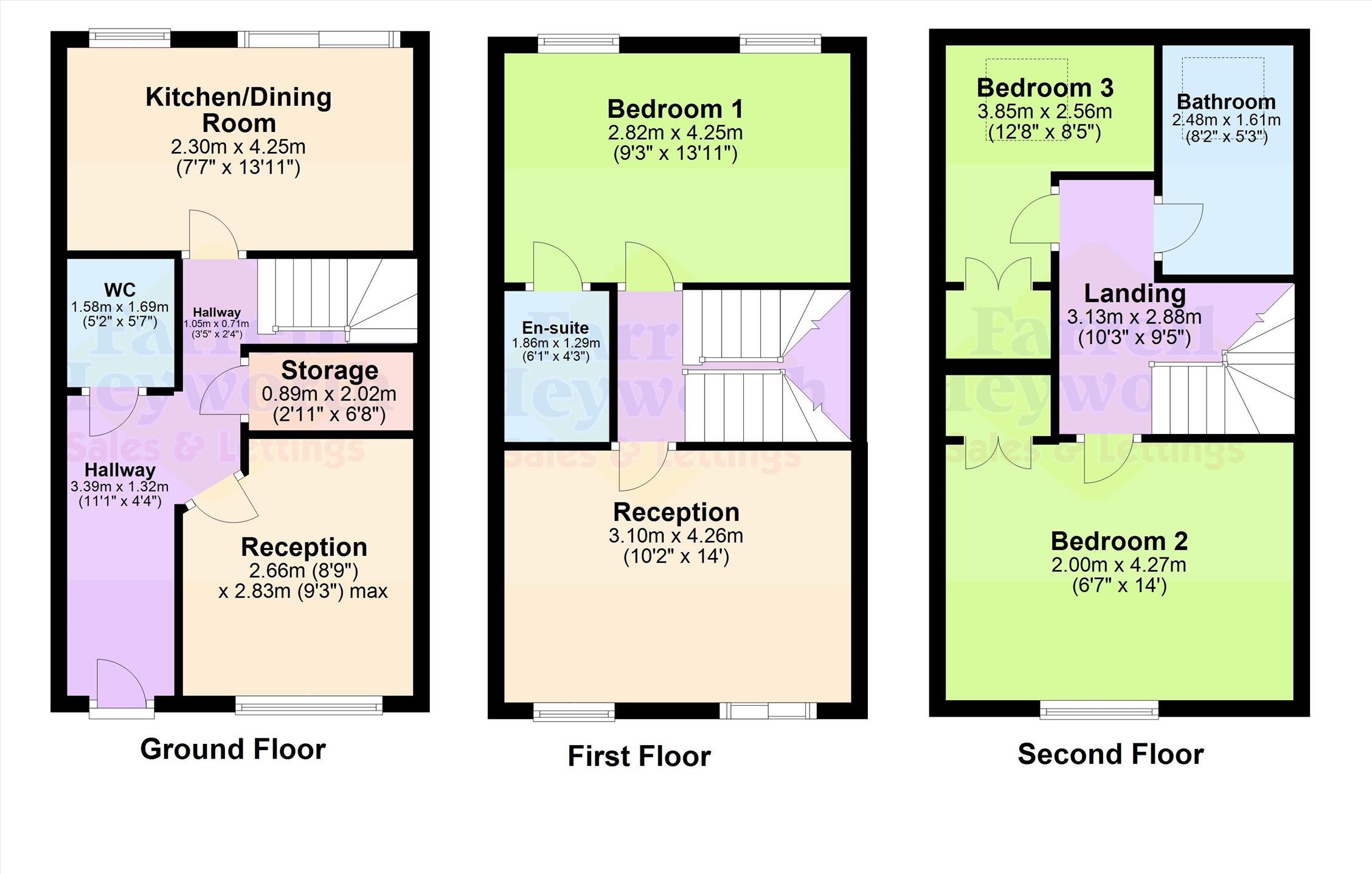 3 Bedrooms  for sale in Chaucer Place, Blackpool FY2