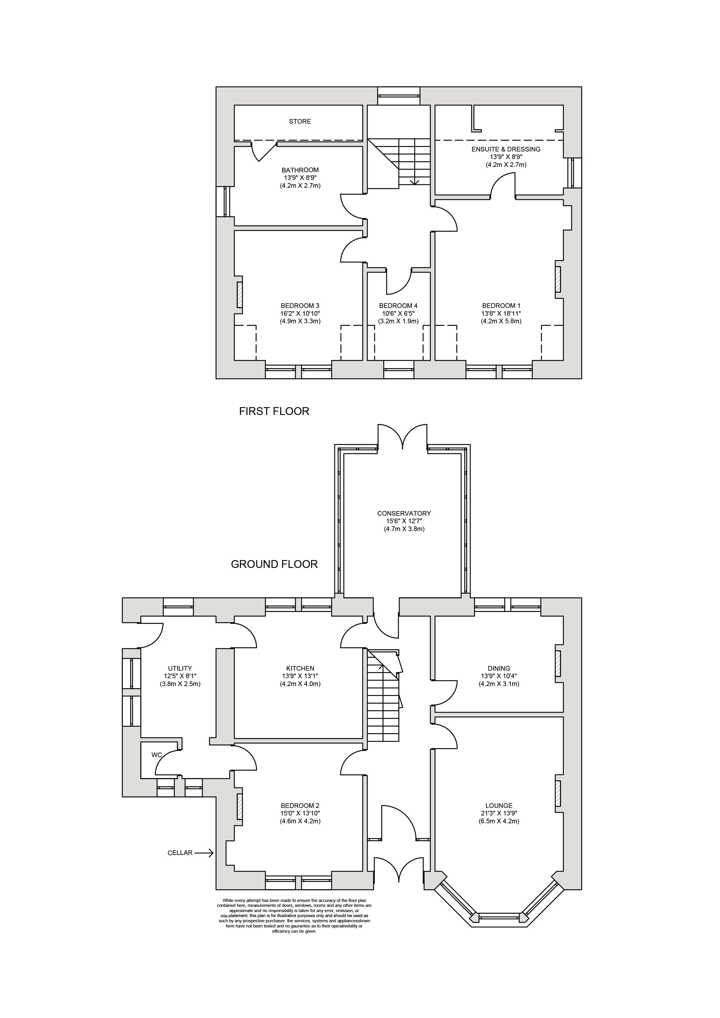 6, Hunterhill Road, Paisley floorplan