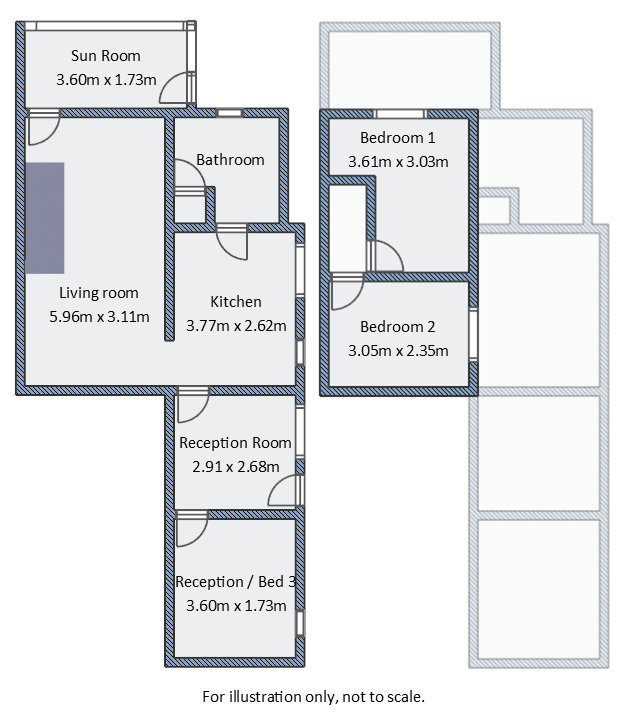 3 Gribbs Villas, FOXHOLE floorplan