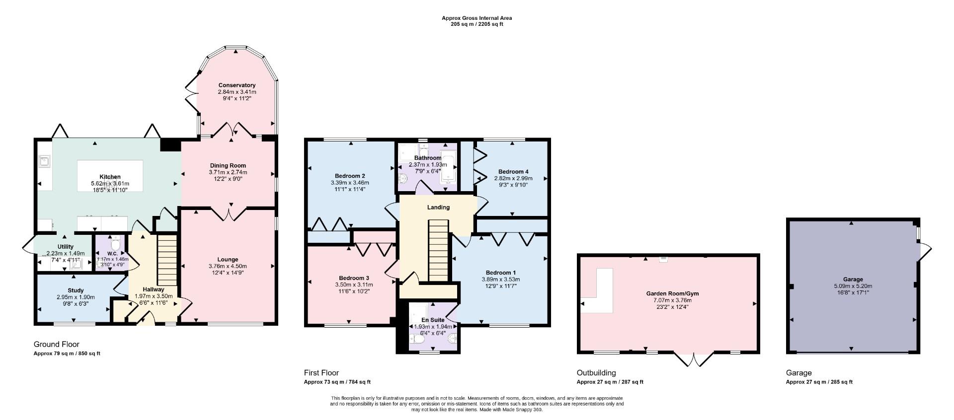2, Tanglewood, Northampton floorplan
