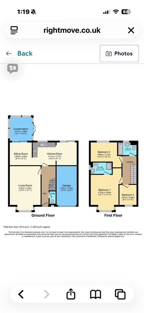 33, Lydiate Park, Liverpool floorplan
