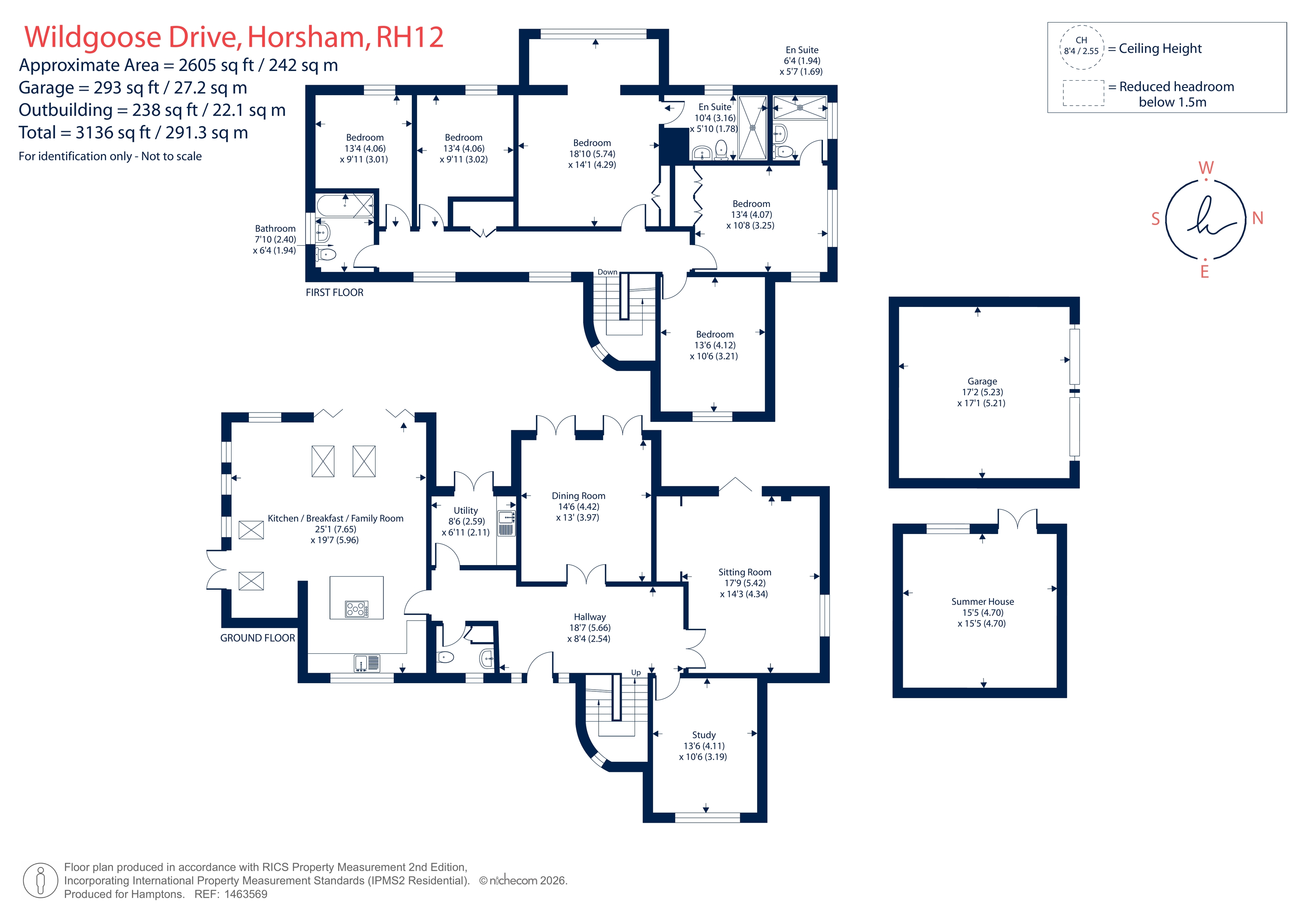 15, Wildgoose Drive, Horsham floorplan