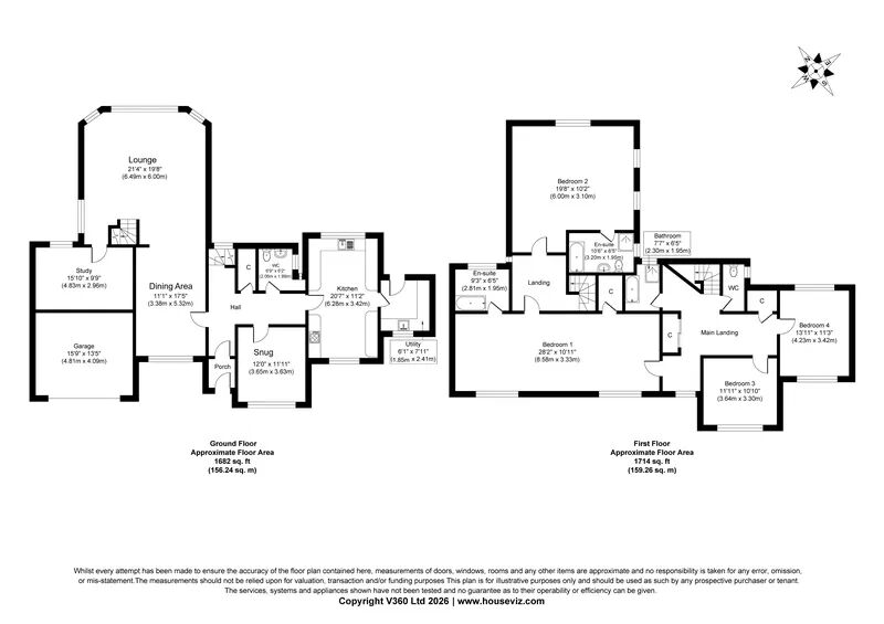 Palmwood Court, Watcombe Heights Road Maidencombe, TORQUAY floorplan