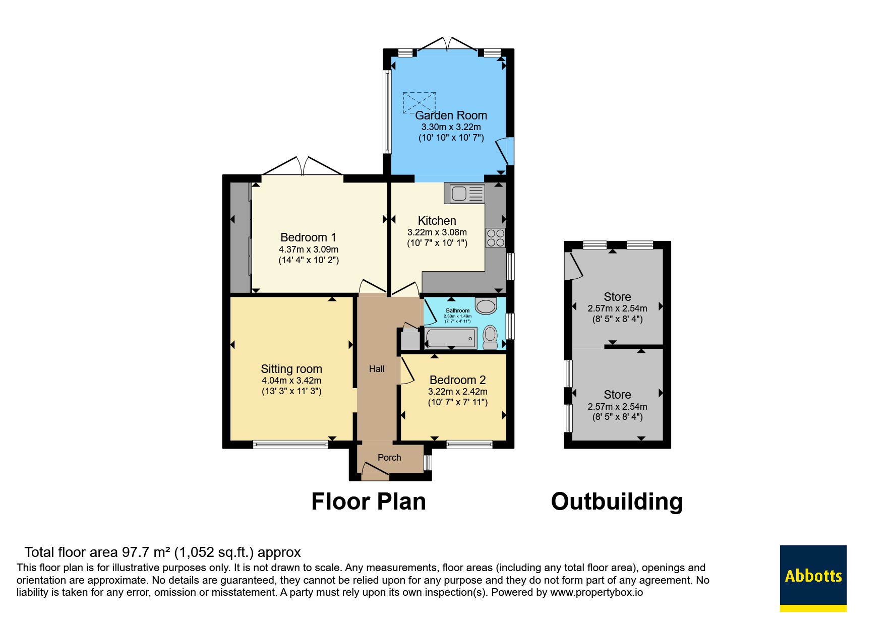 2, Willow Way, Great Yarmouth floorplan
