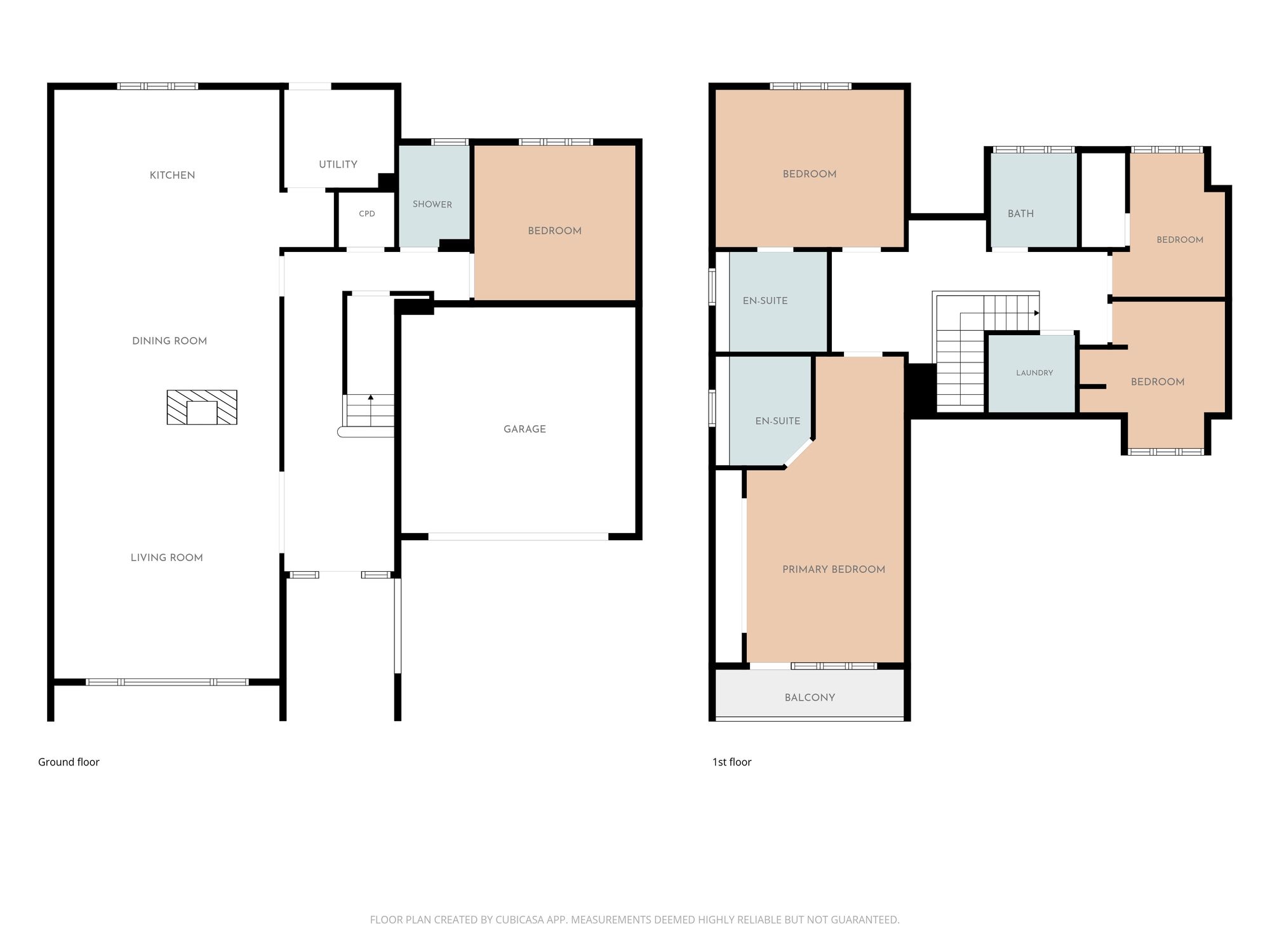 9 Park Lane, Glenrothes floorplan