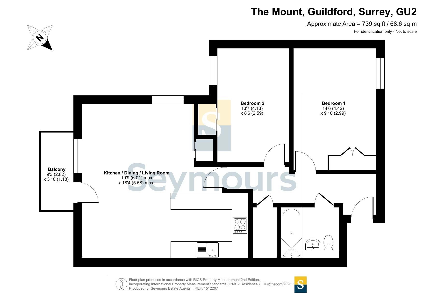 46 Mount Place,, The Mount, Surrey floorplan