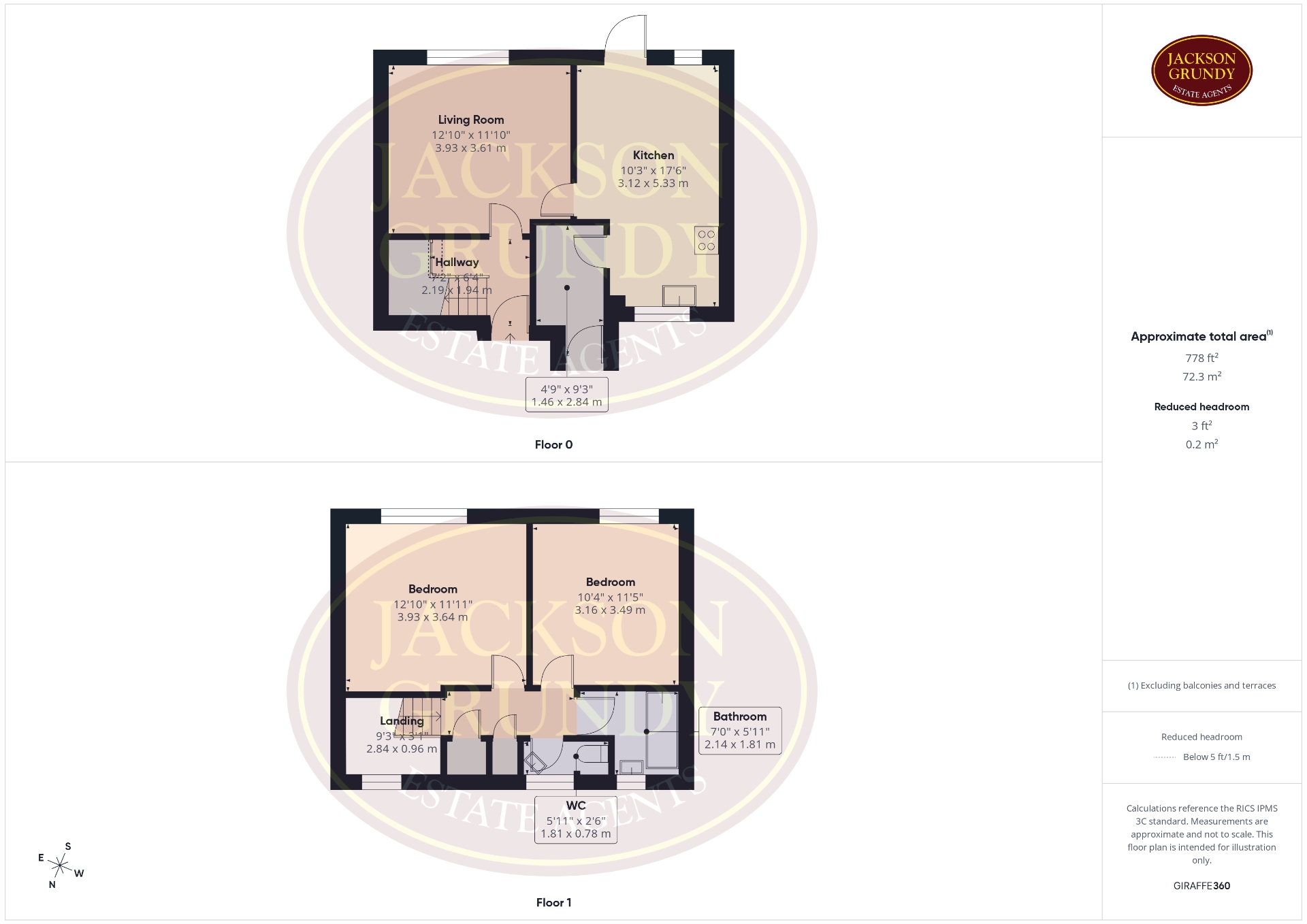 5, Lark Rise, Northampton floorplan