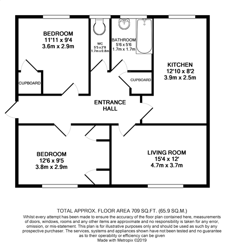 2 Bedrooms Flat for sale in Parker Way, Halstead, Essex CO9