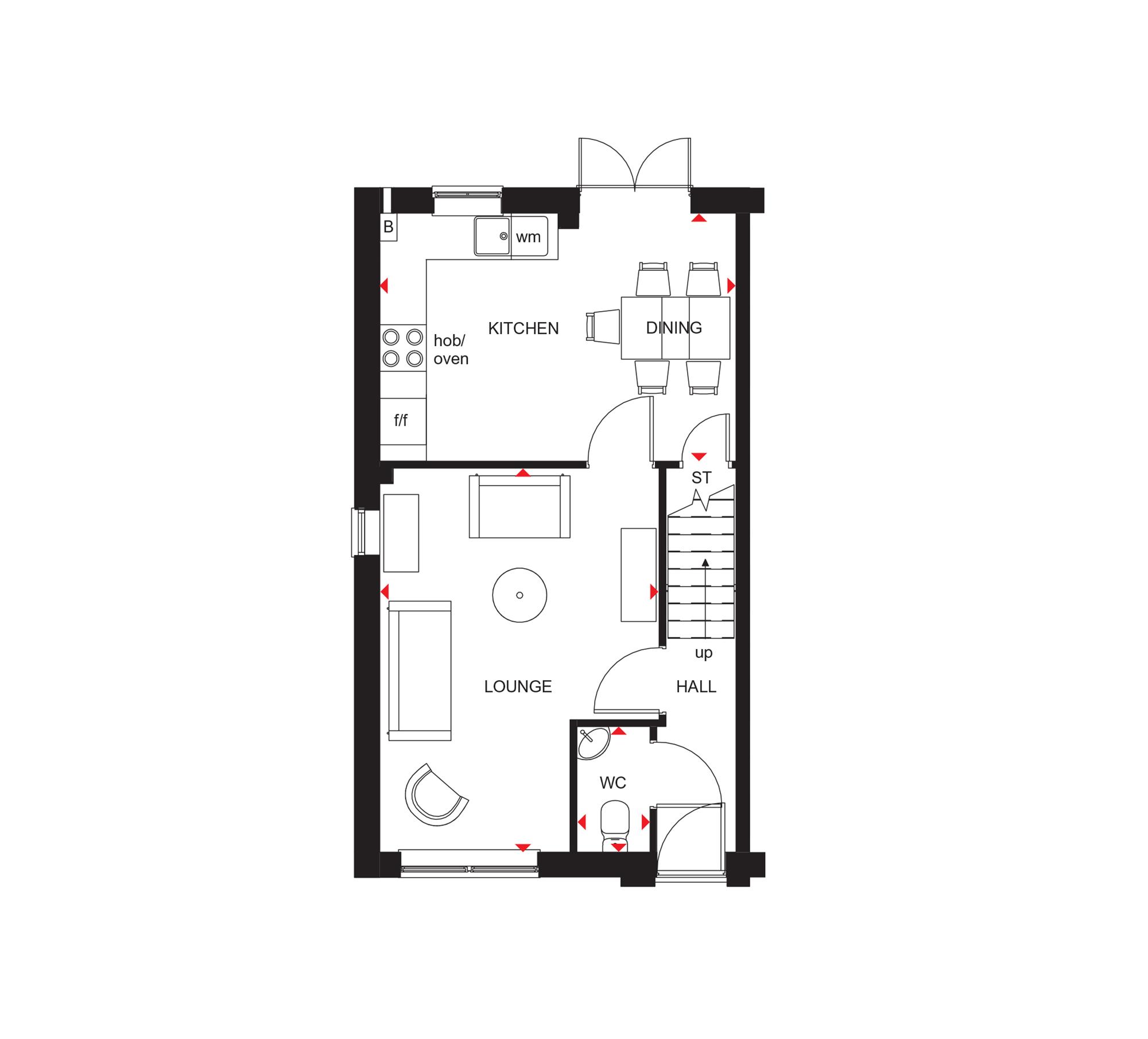 3 Bedrooms  for sale in Redwing Street, Plot 64, Weaver View, Winsford CW7