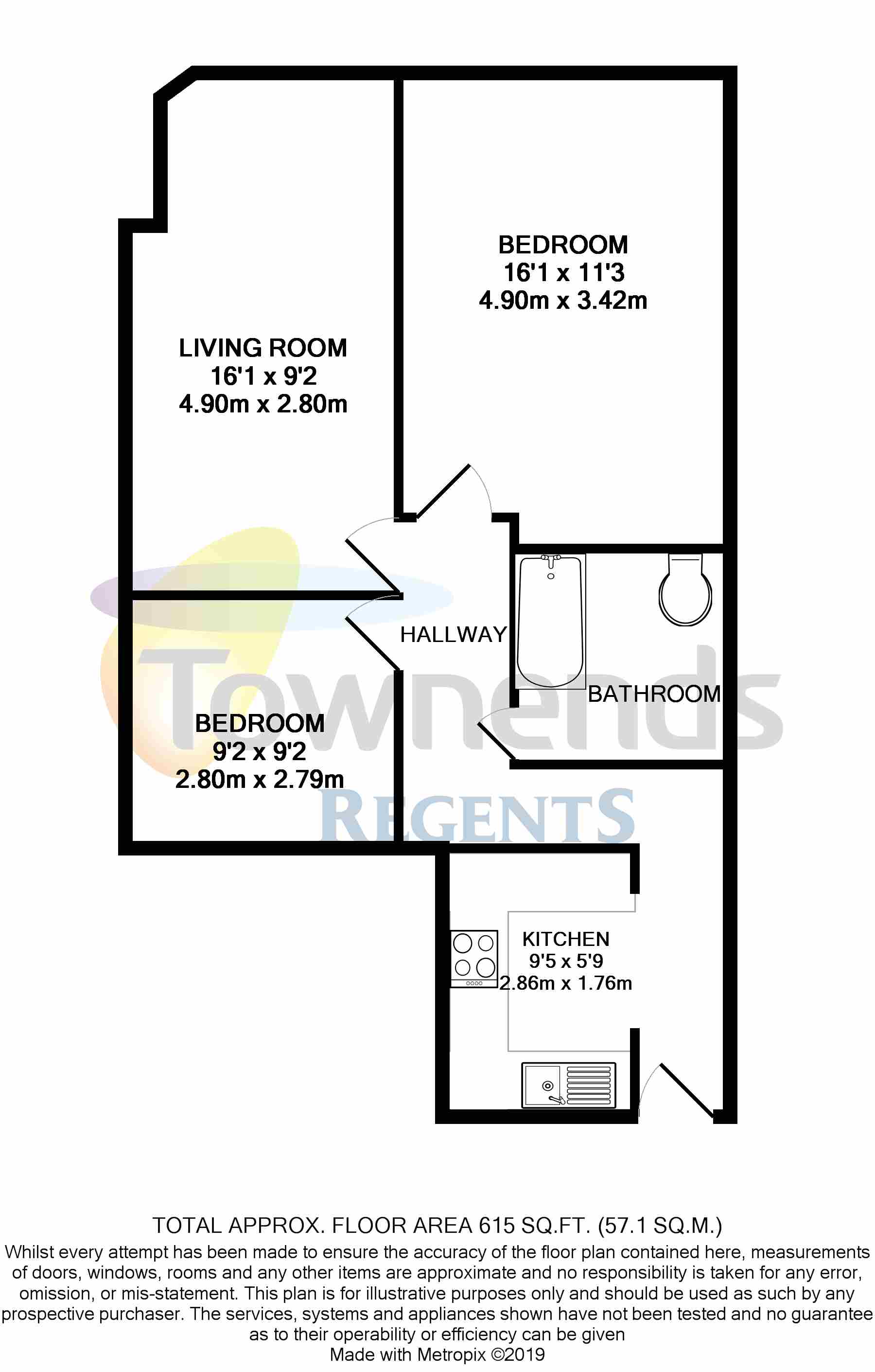 3 Bedrooms Flat to rent in The Hub, Stoneylands Road, Egham, Surrey TW20