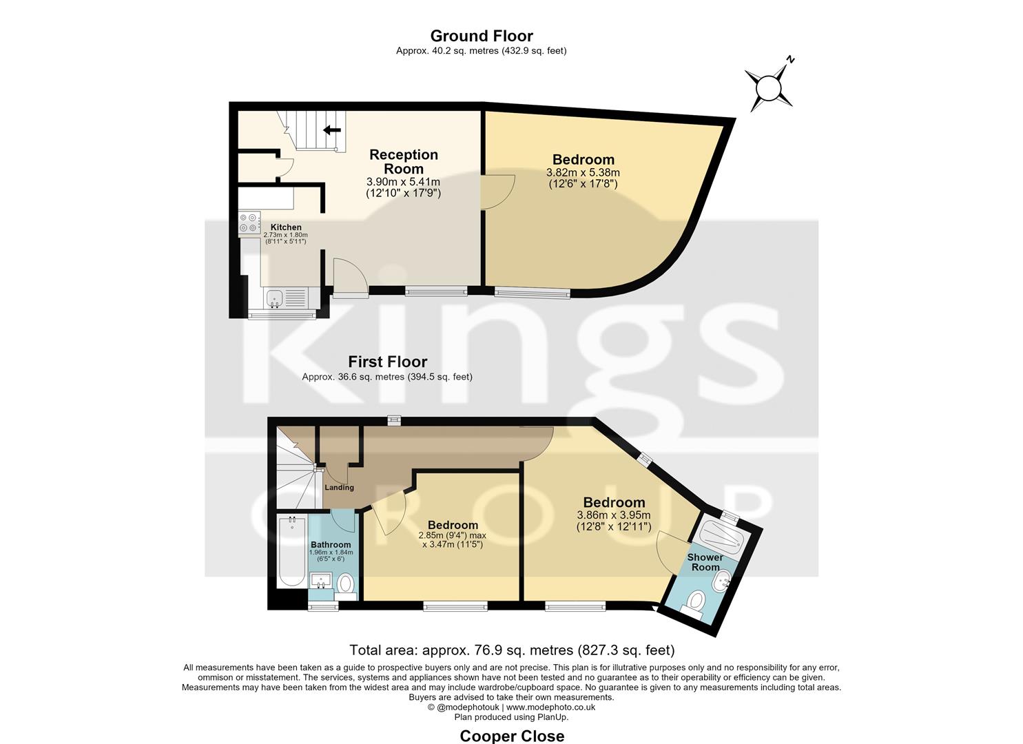 Coopers Close, London floorplan
