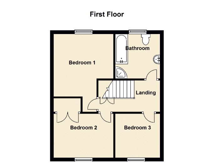 Trinity Close, Daventry, Northamptonshire, NN11 floorplan