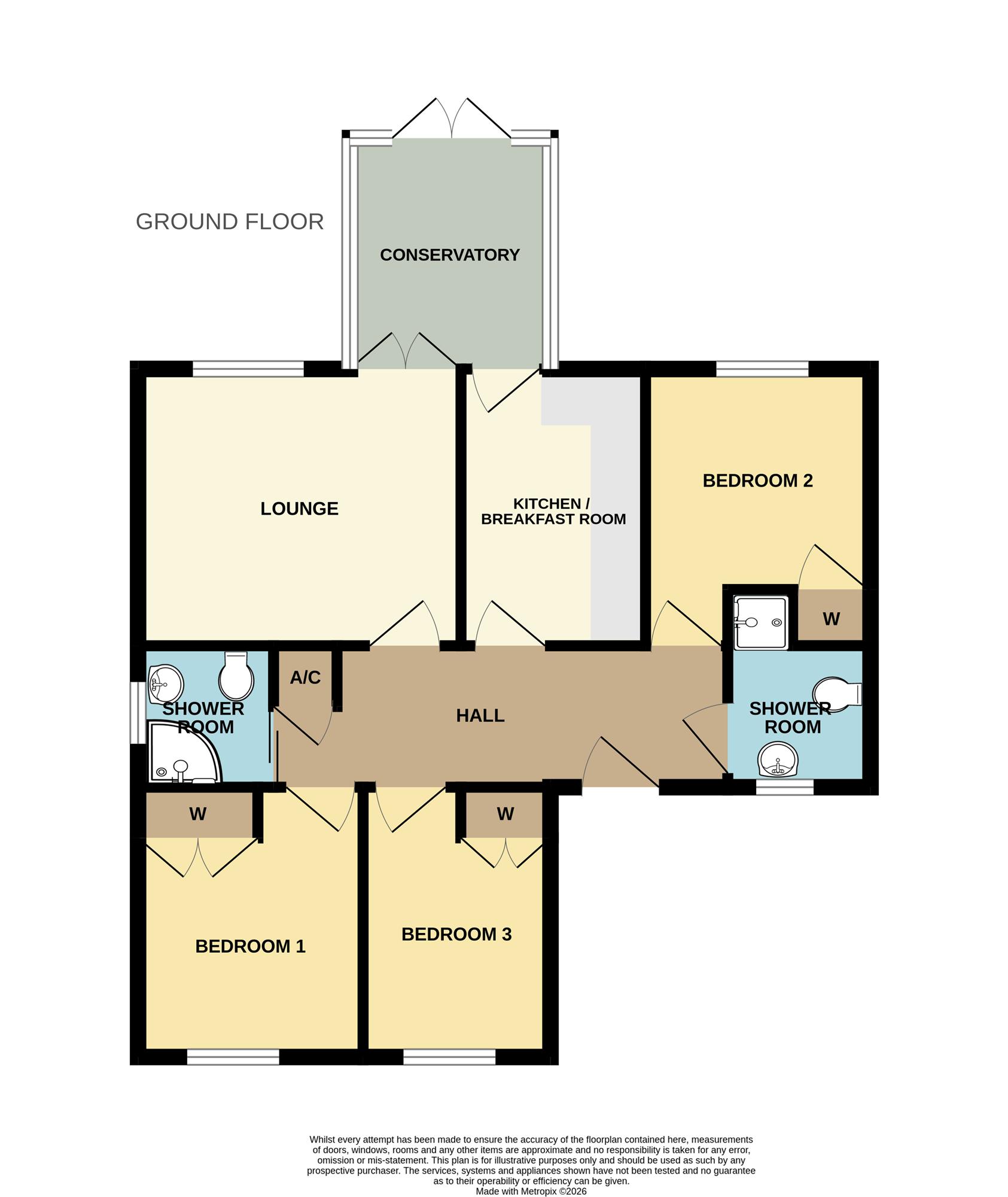 6, Swan Close, Colchester floorplan