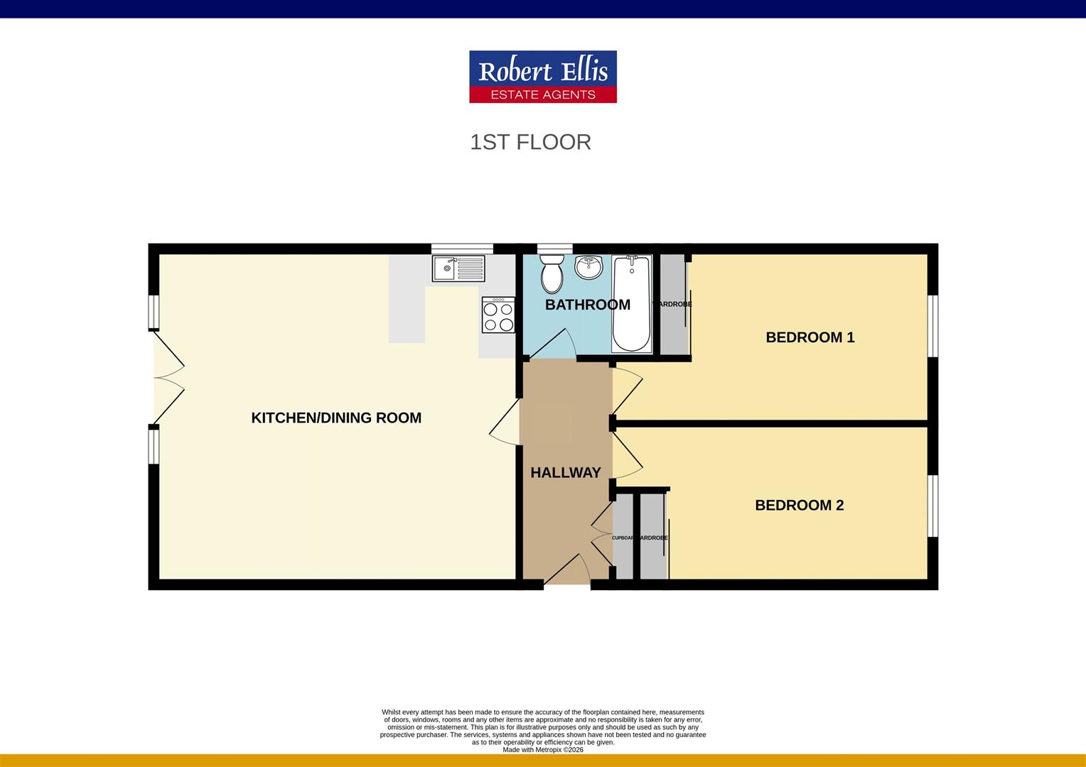 Apartment 6, 93, Hawthorne Avenue, Nottingham floorplan