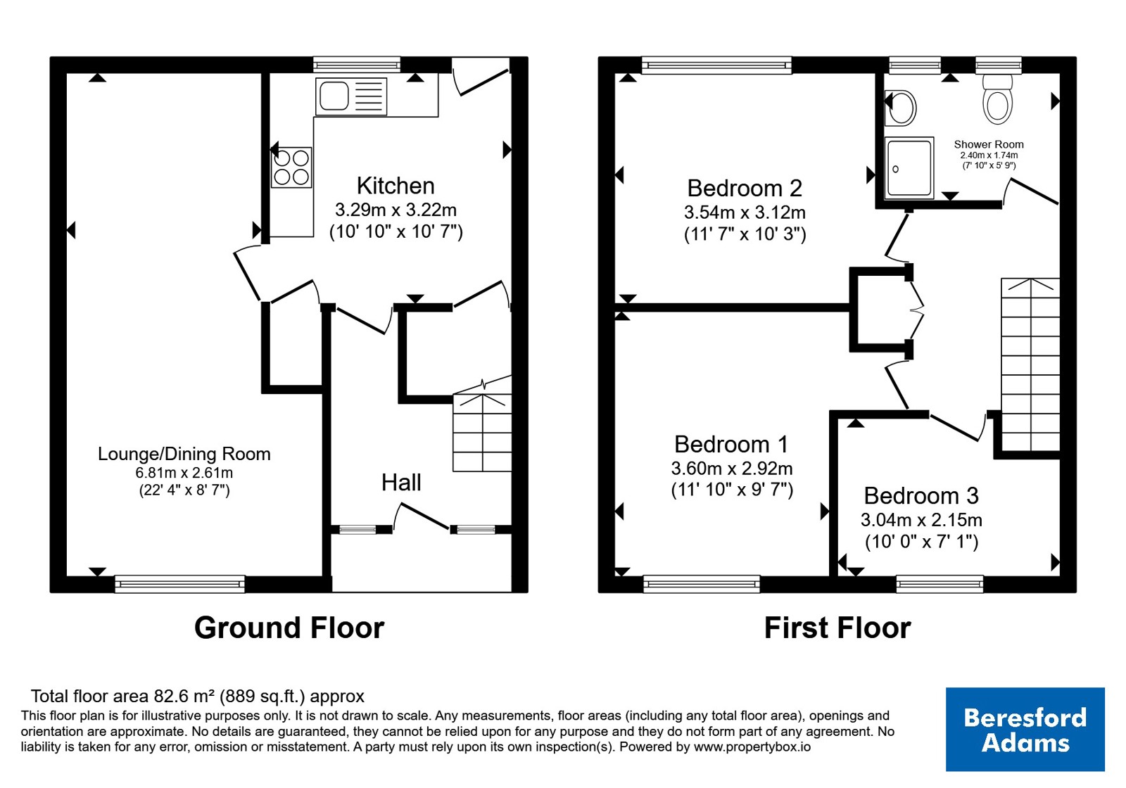 61, Auckland Road, Chester floorplan