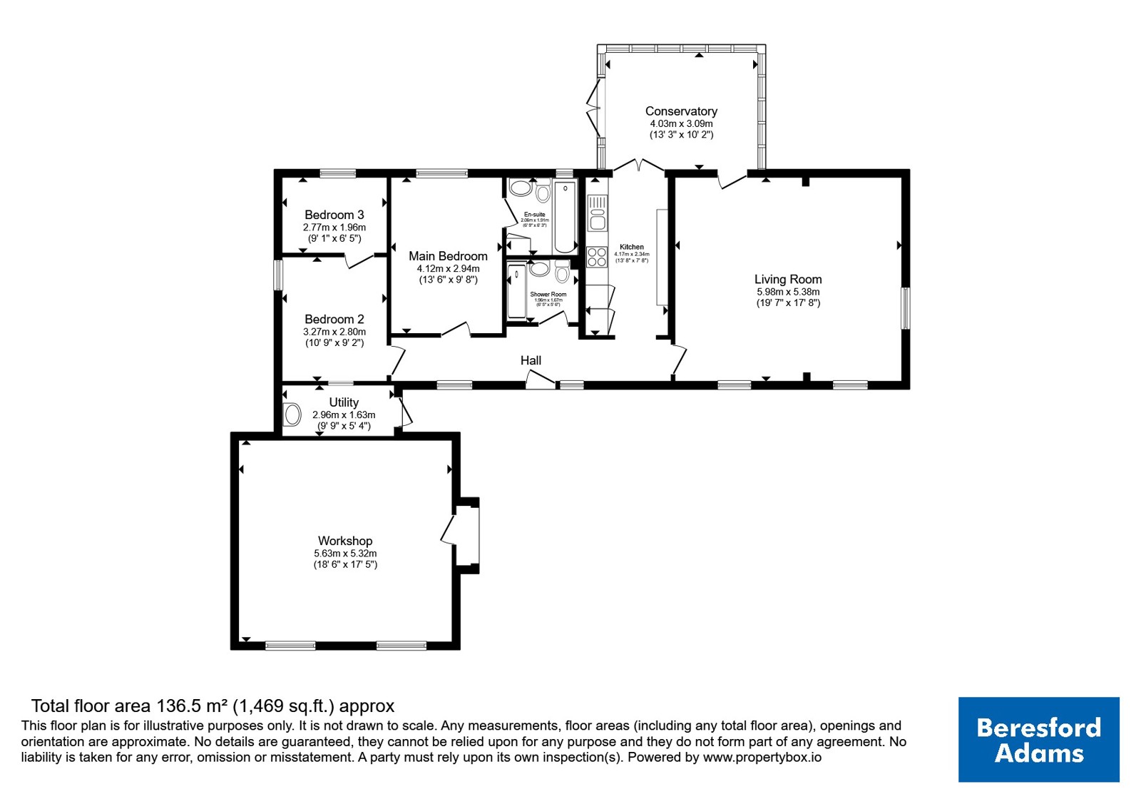 Hafodty,, Ceidio, Gwynedd floorplan