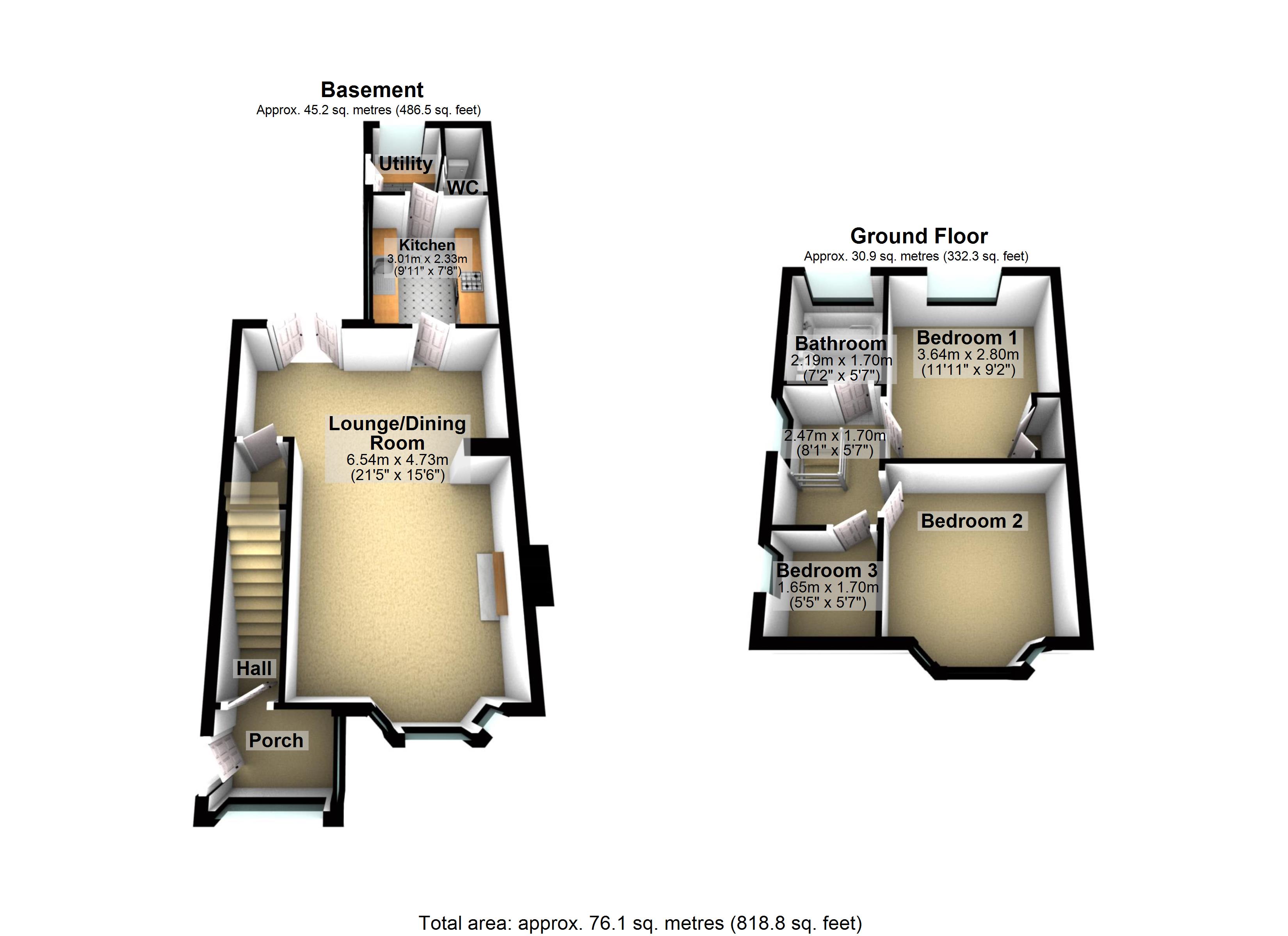 Princes Way, Moss Bank, St. Helens WA11, 3 bedroom semidetached house