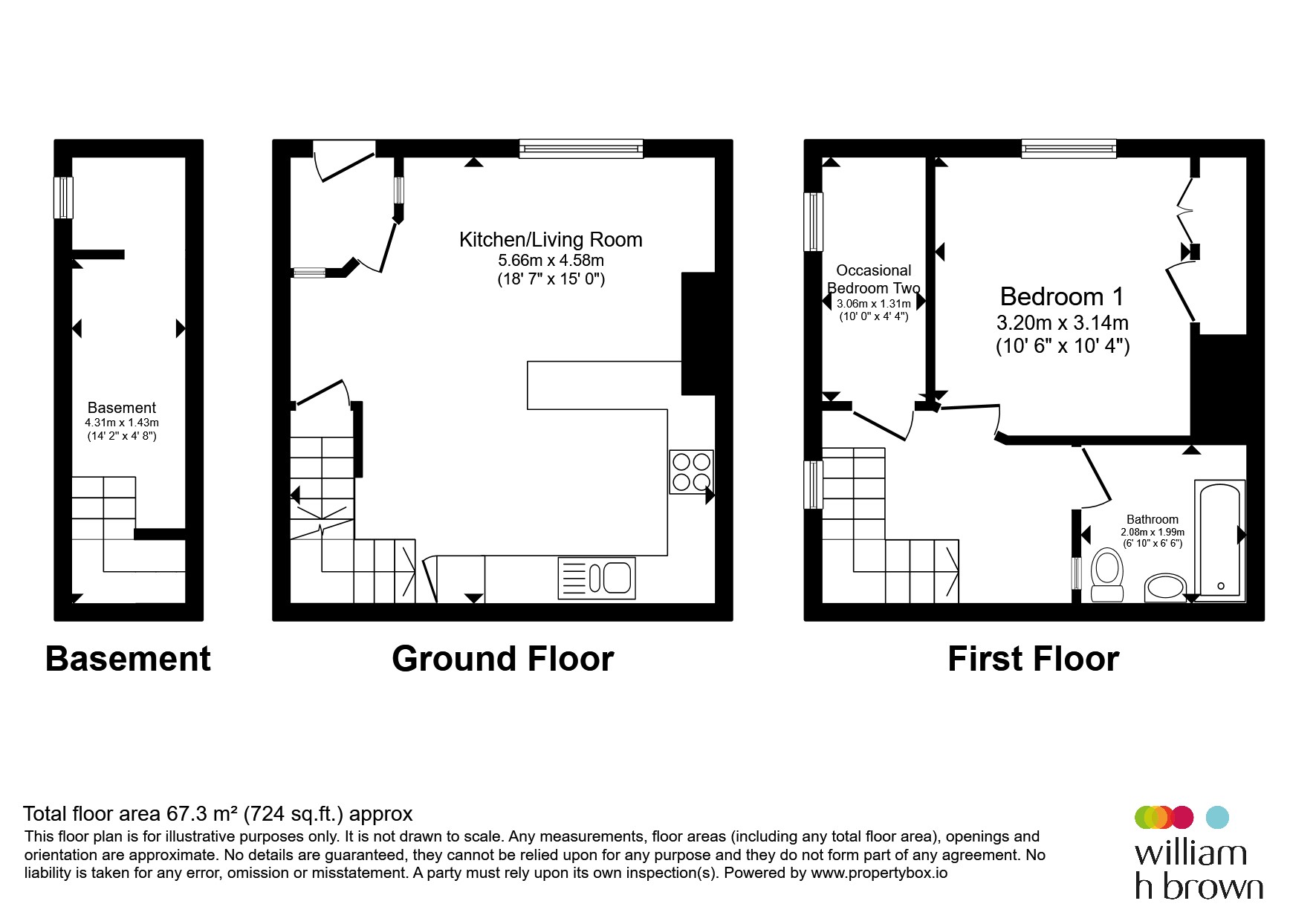 511, Rooley Lane, Bradford floorplan