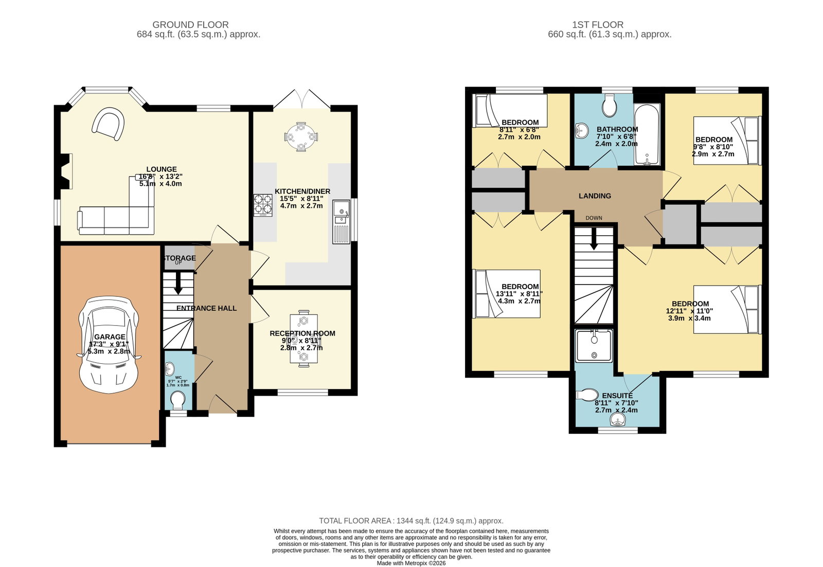 36, North Union View, Preston floorplan