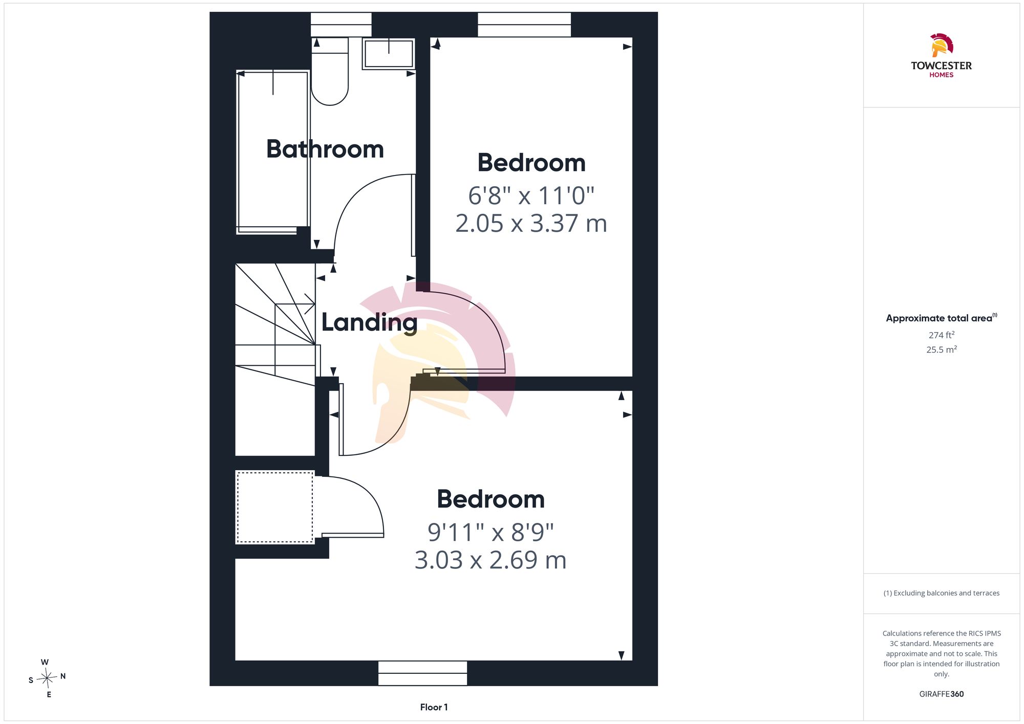 6 Beverley Way, Towcester floorplan