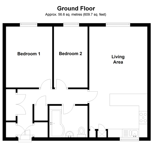 2 Bedrooms Flat for sale in Summerfields, Ingatestone, Essex CM4