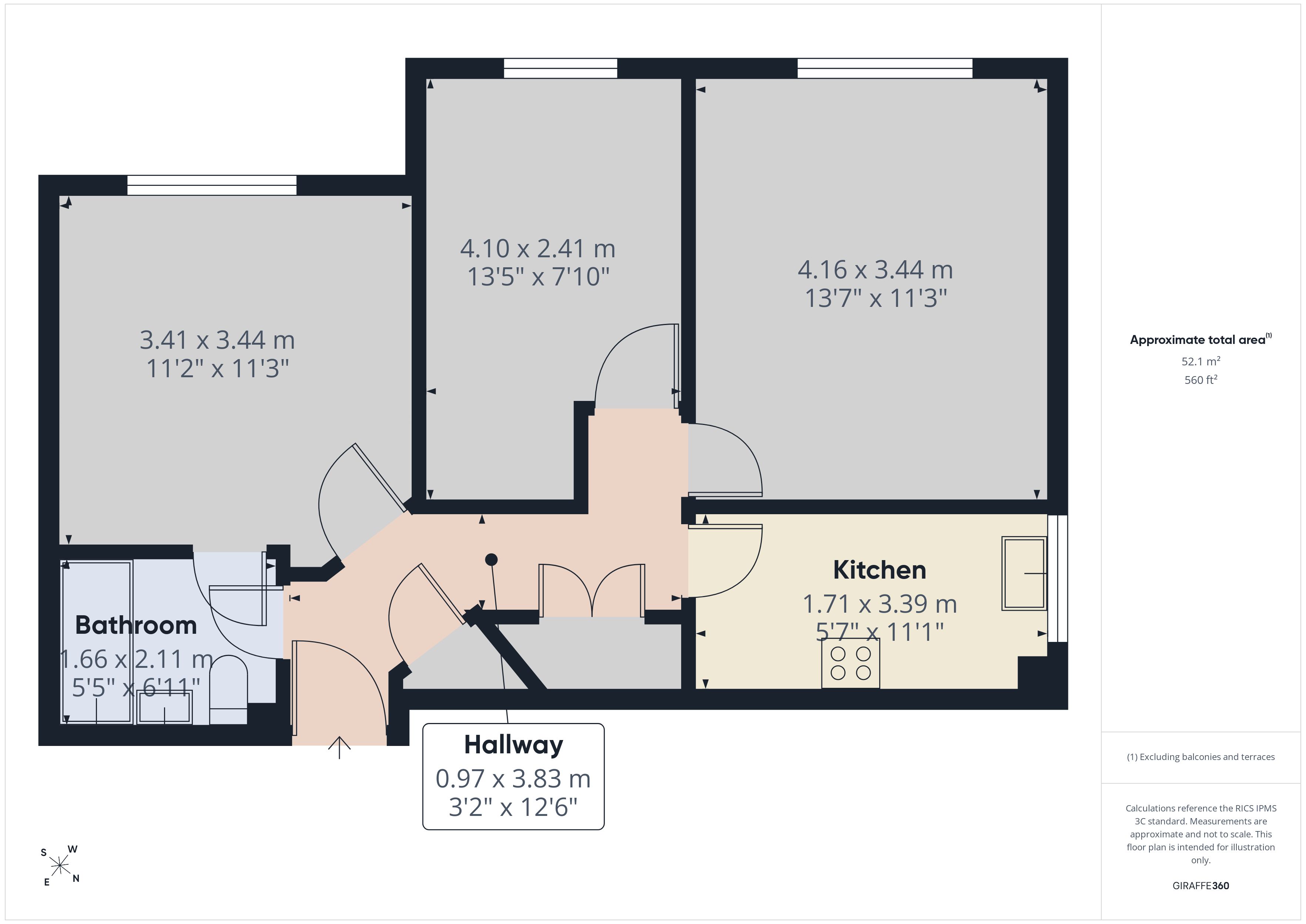 132, Hurworth Avenue, Berkshire floorplan