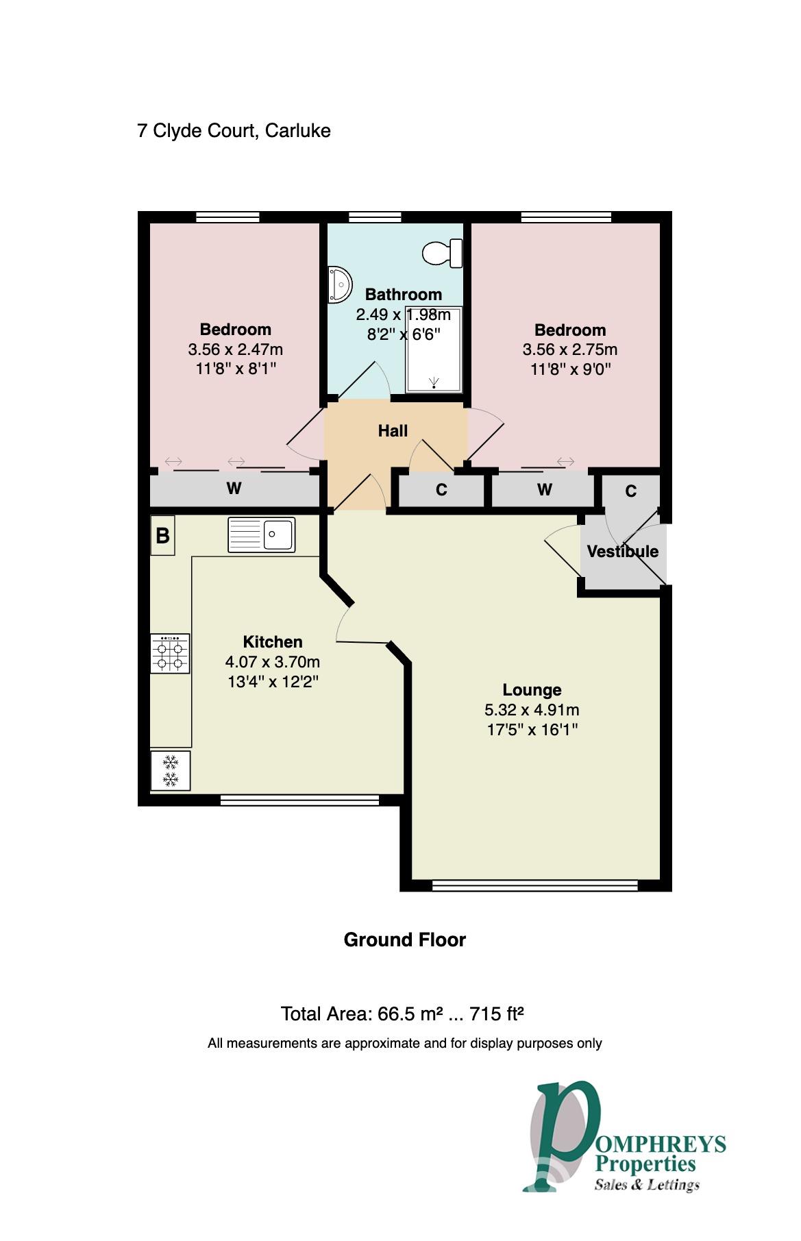 7 Clyde Court, Carluke, ML8 5FG, Carluke floorplan