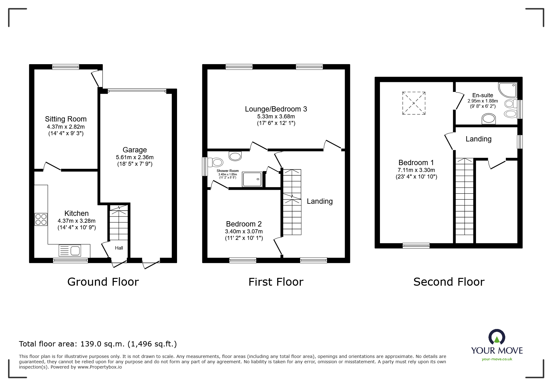 64a, Sedgley Road, Staffordshire floorplan