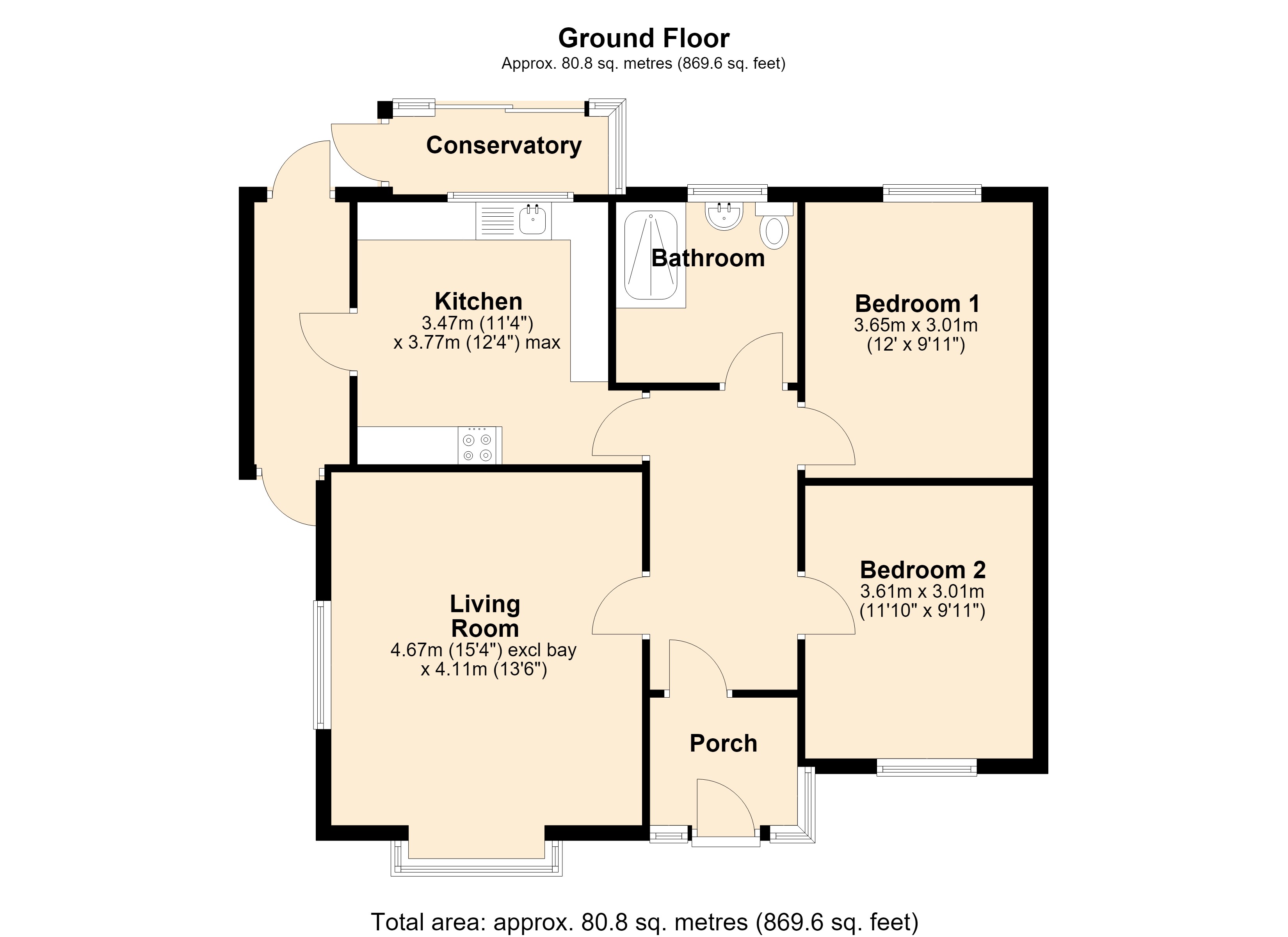 1, Keates Close, Wiltshire floorplan