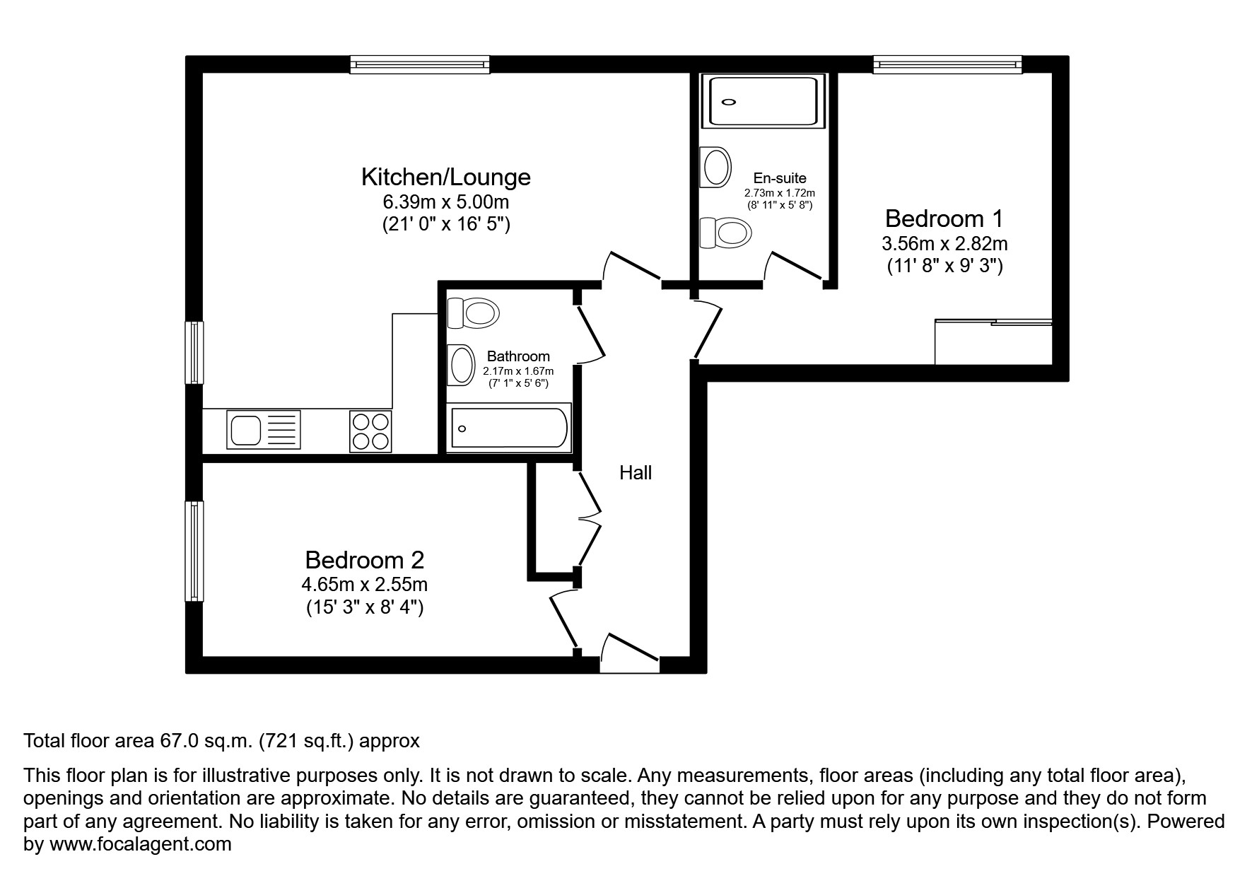 40, The Bridgehouse, Weevil Lane floorplan