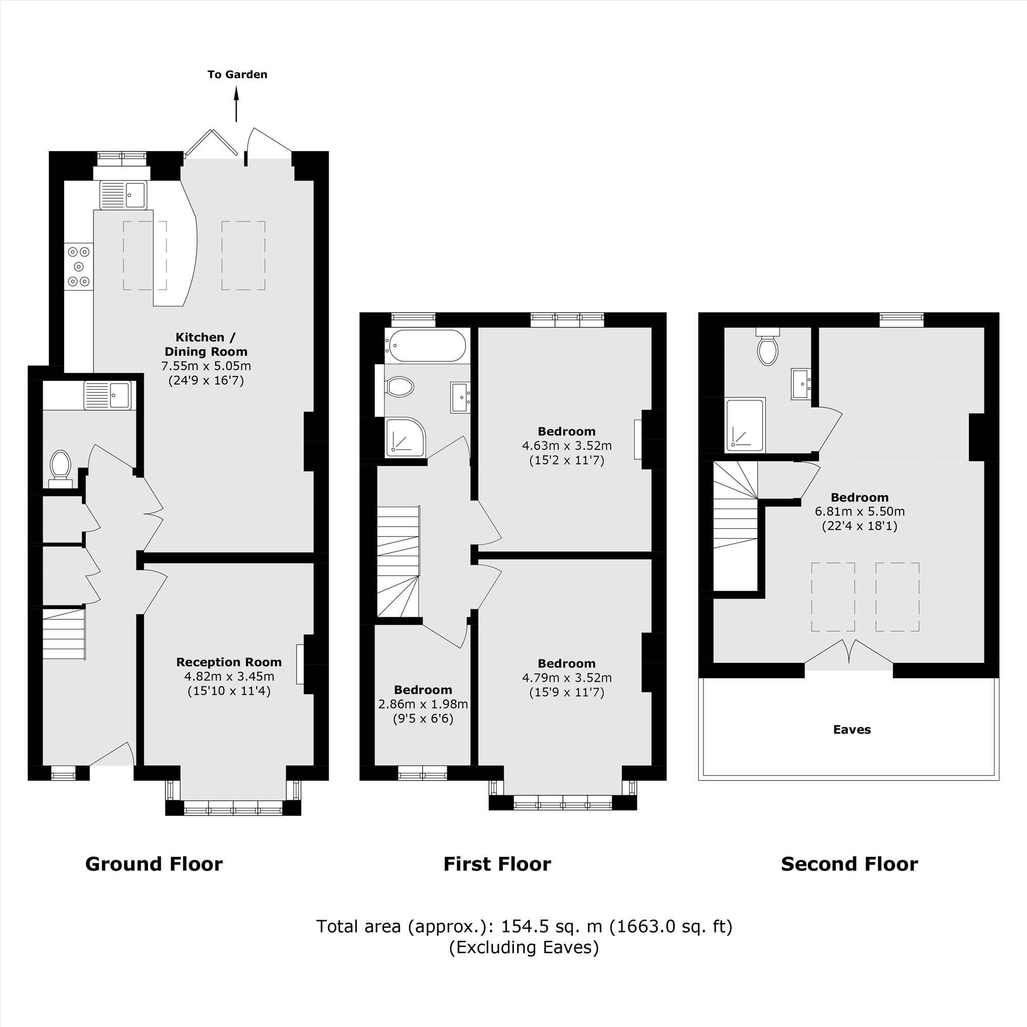 Cambridge Crescent, Teddington floorplan