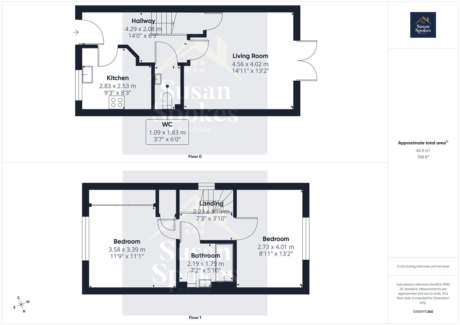 1, O'leary Close, South Shields floorplan