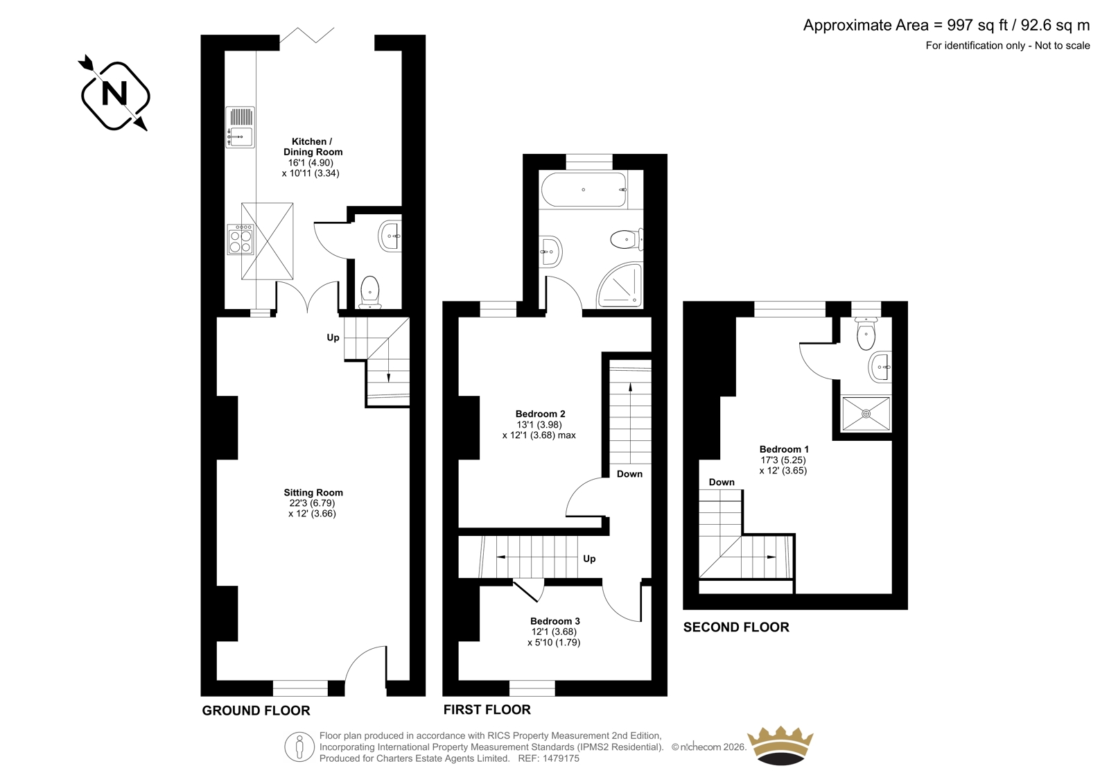 3, Riverdale Cottages, Fareham floorplan