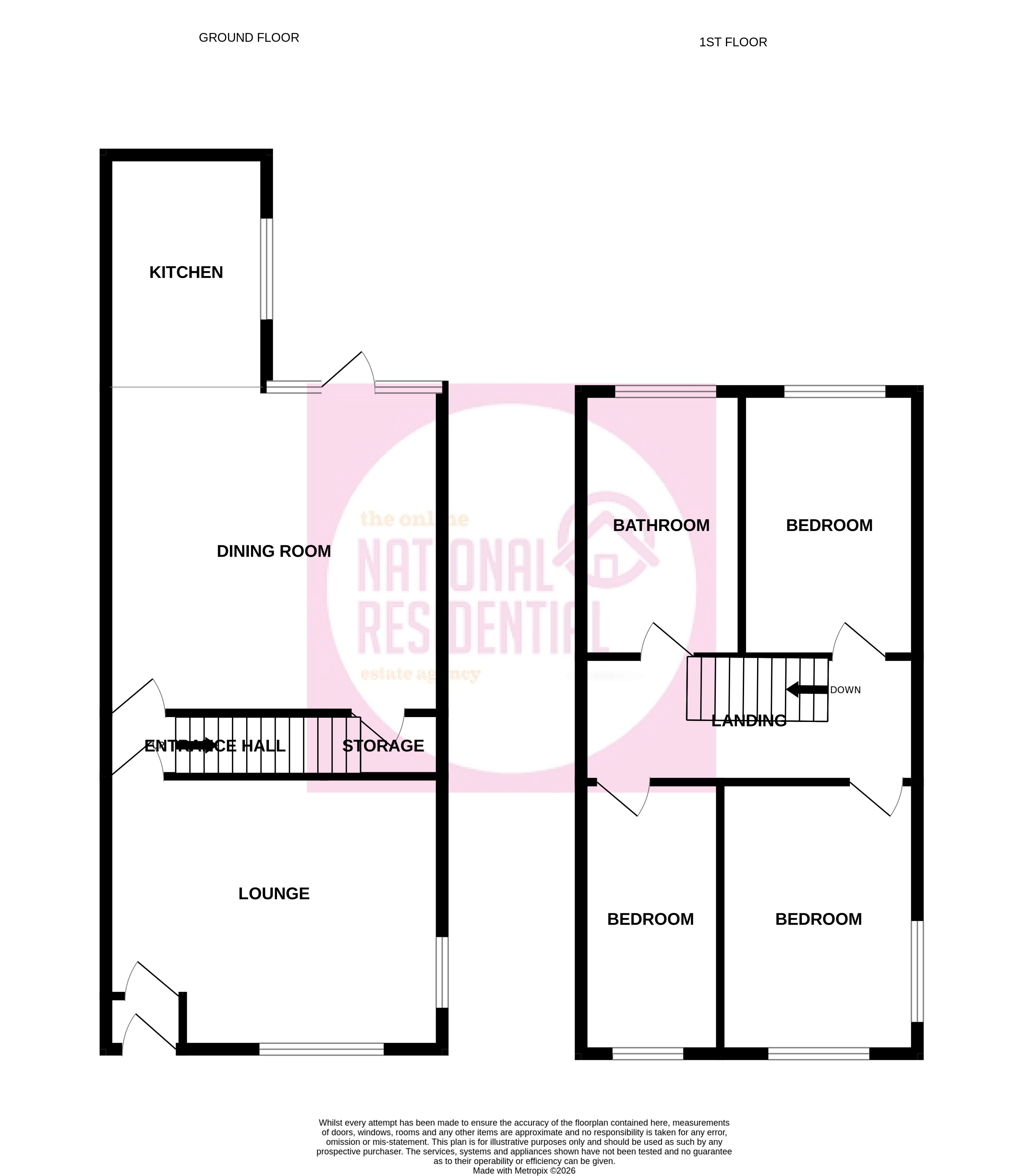 2, Cowper Street, Middleton floorplan