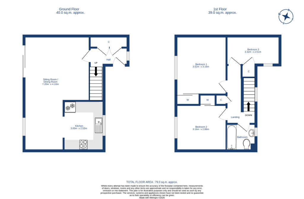 28, Ladehead, Edinburgh floorplan