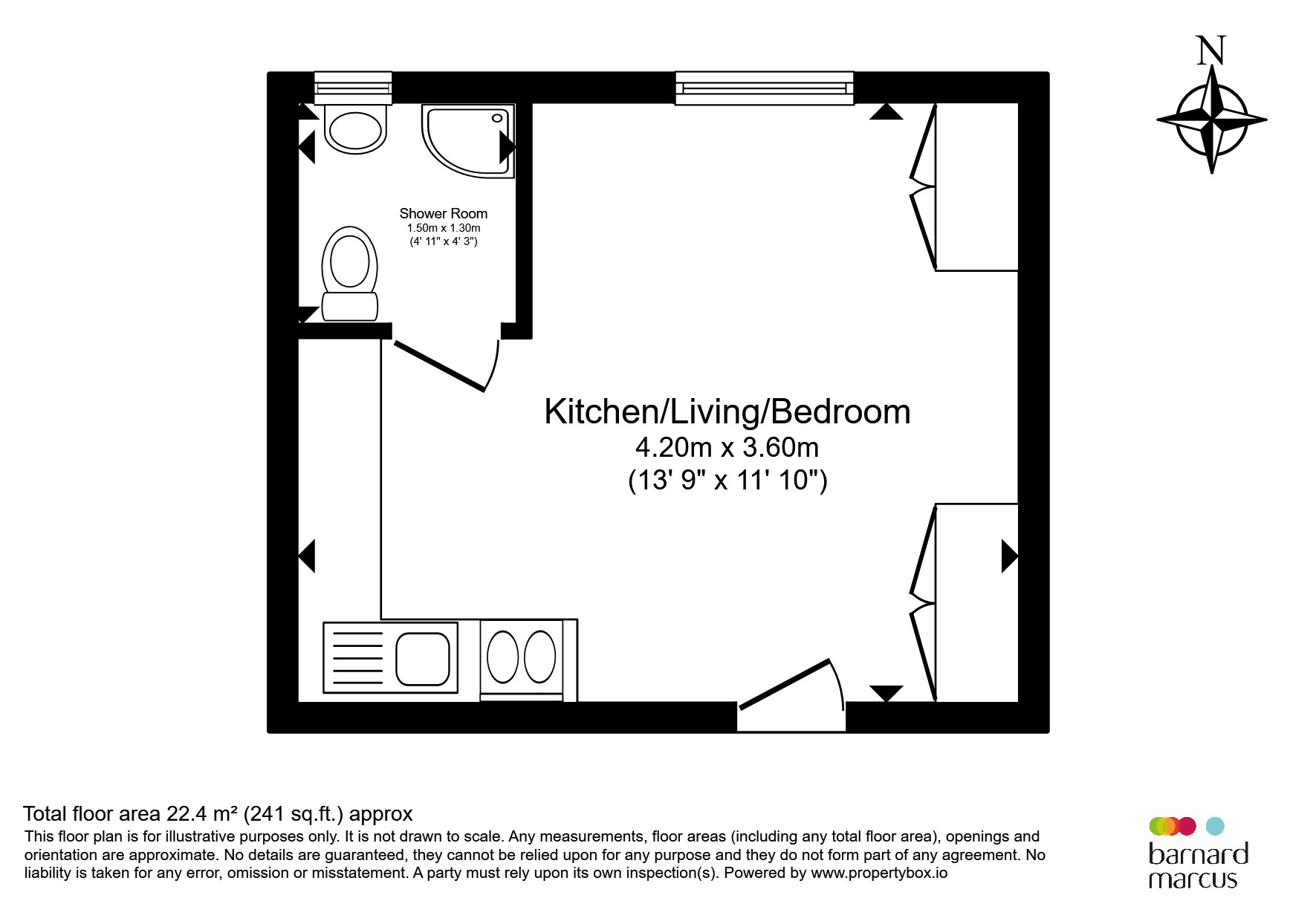 865, Chelsea Cloisters, Sloane Avenue, London floorplan
