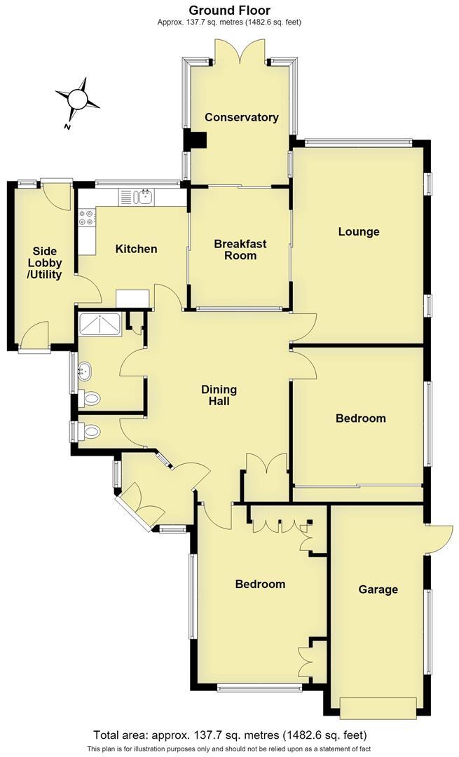 40, Leam Road, Royal Leamington Spa floorplan