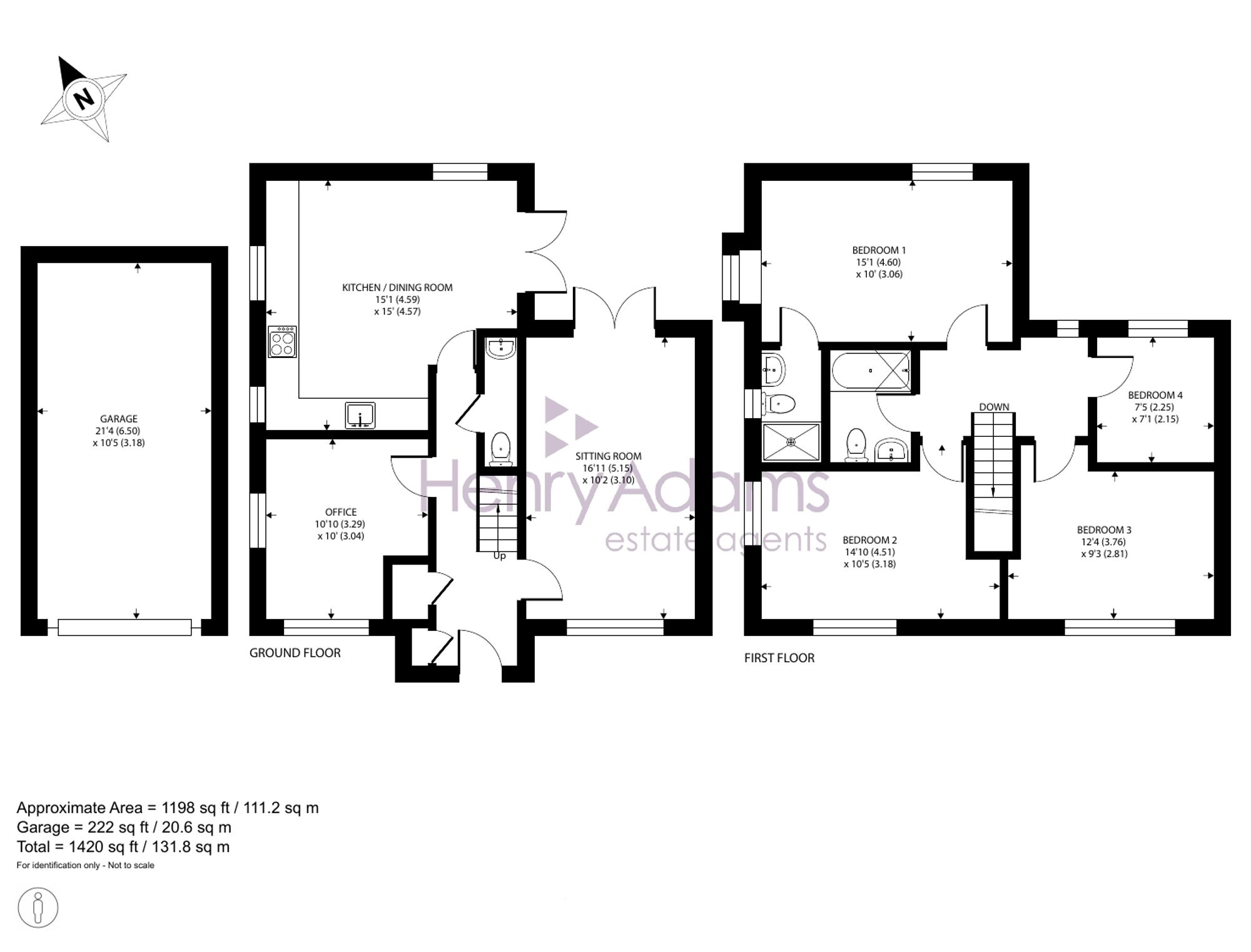 12 Sanders Gate, Pulborough floorplan