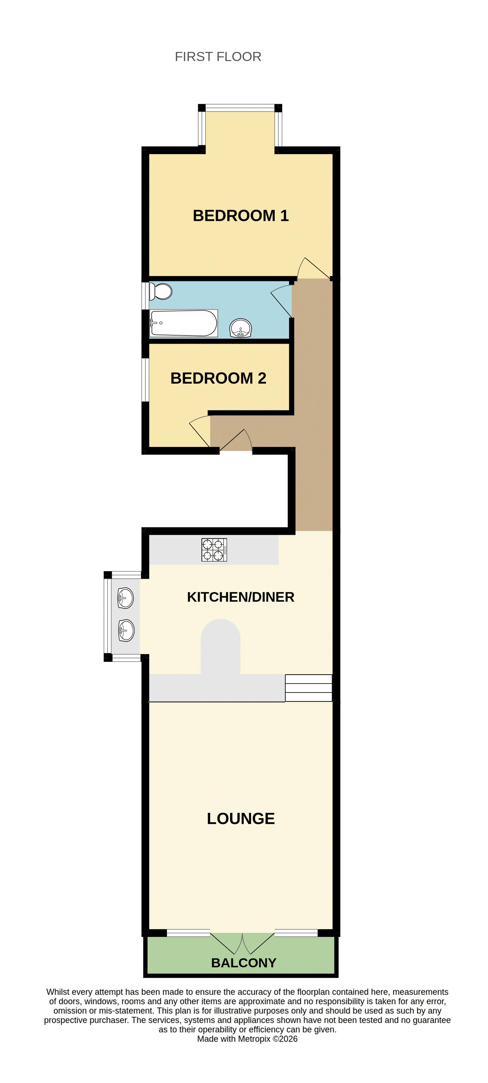 24a, Clifftown Parade, Southend-On-Sea floorplan
