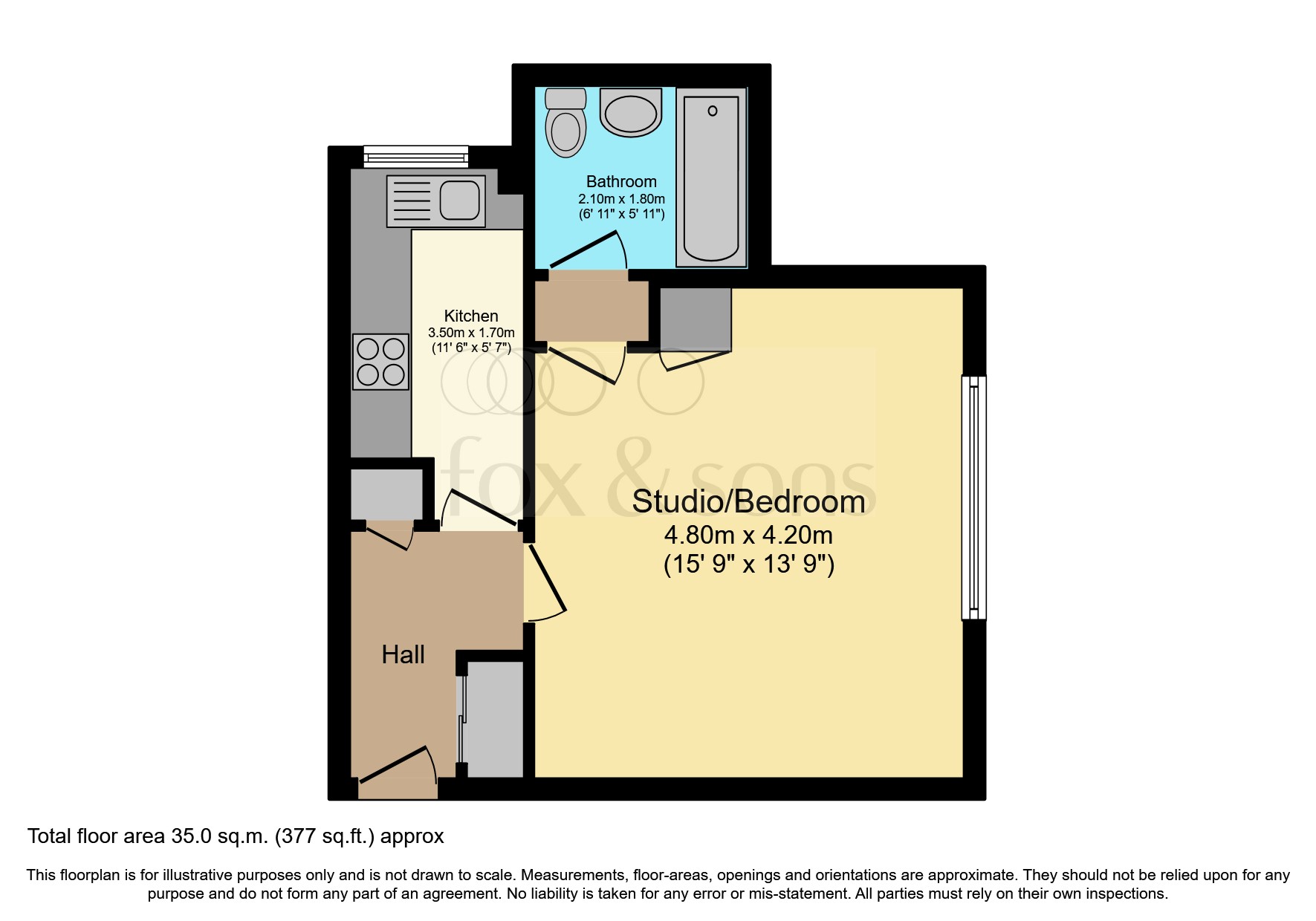 Victoria Road, Worthing BN11, studio for sale 60889318 PrimeLocation