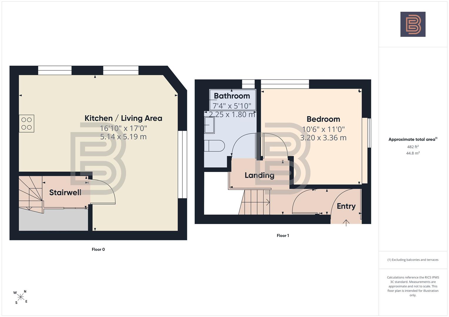 45, Bluemels Drive, Wolston Coventry floorplan