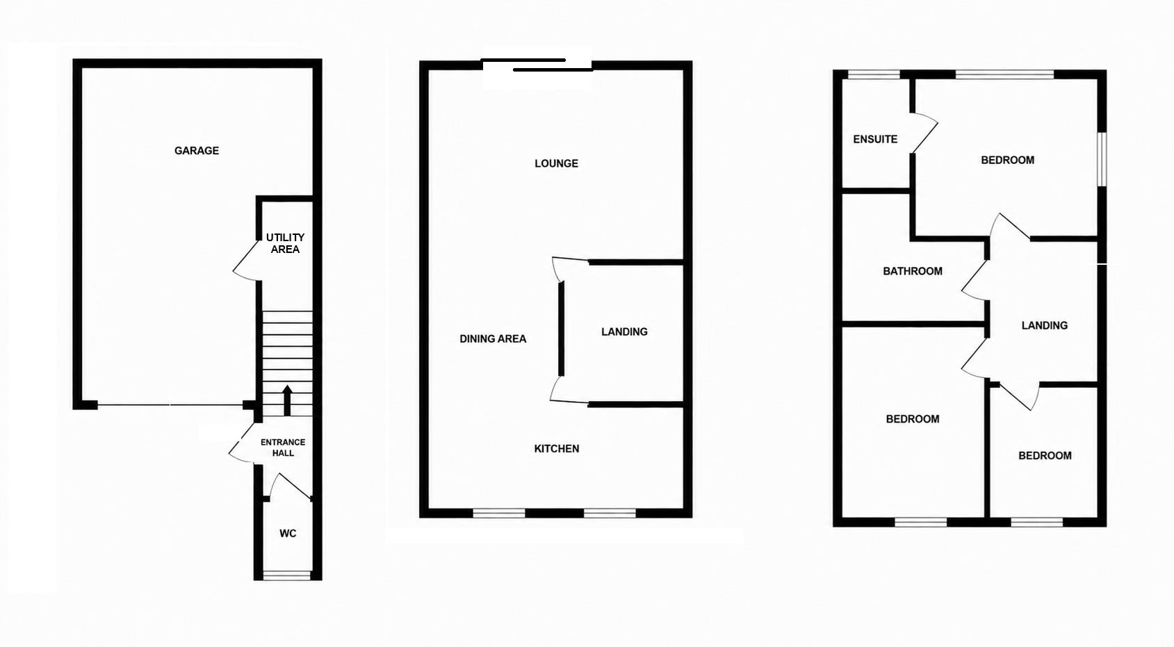 13, Little Acres Way, Hastings floorplan