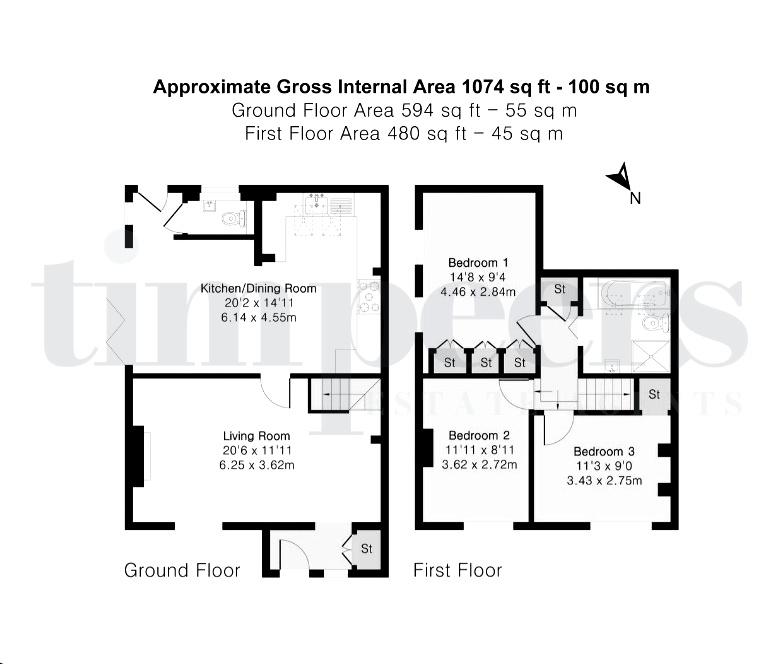 1 Woodside, School Lane, Henley On Thames floorplan